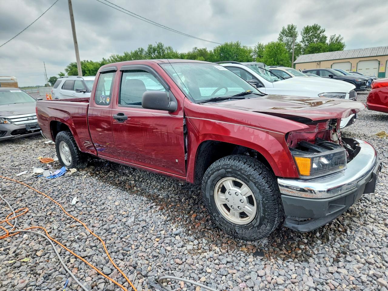 2007 Gmc Canyon Maroon vin: 1GTCS199278245389