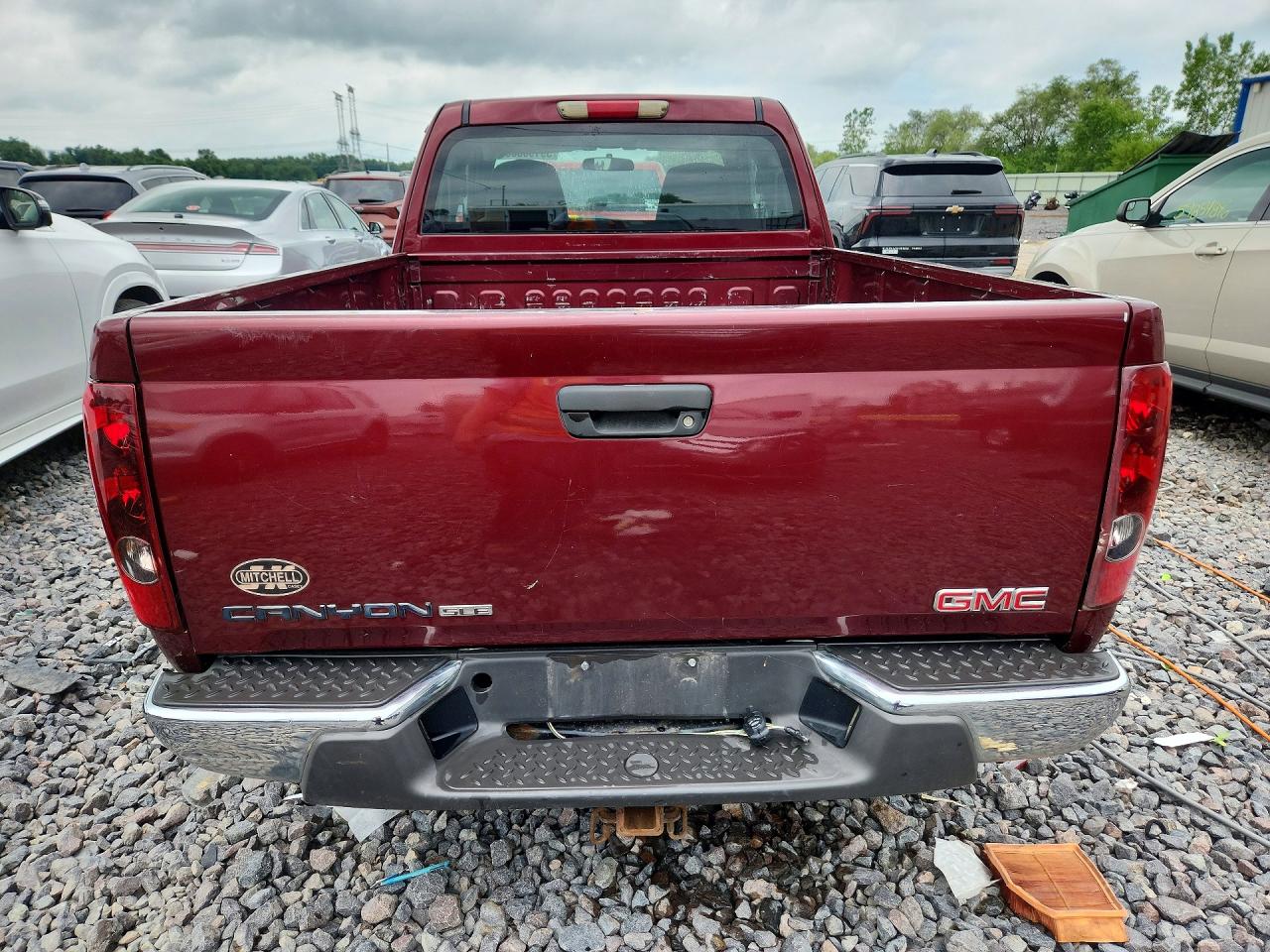 2007 Gmc Canyon Maroon vin: 1GTCS199278245389