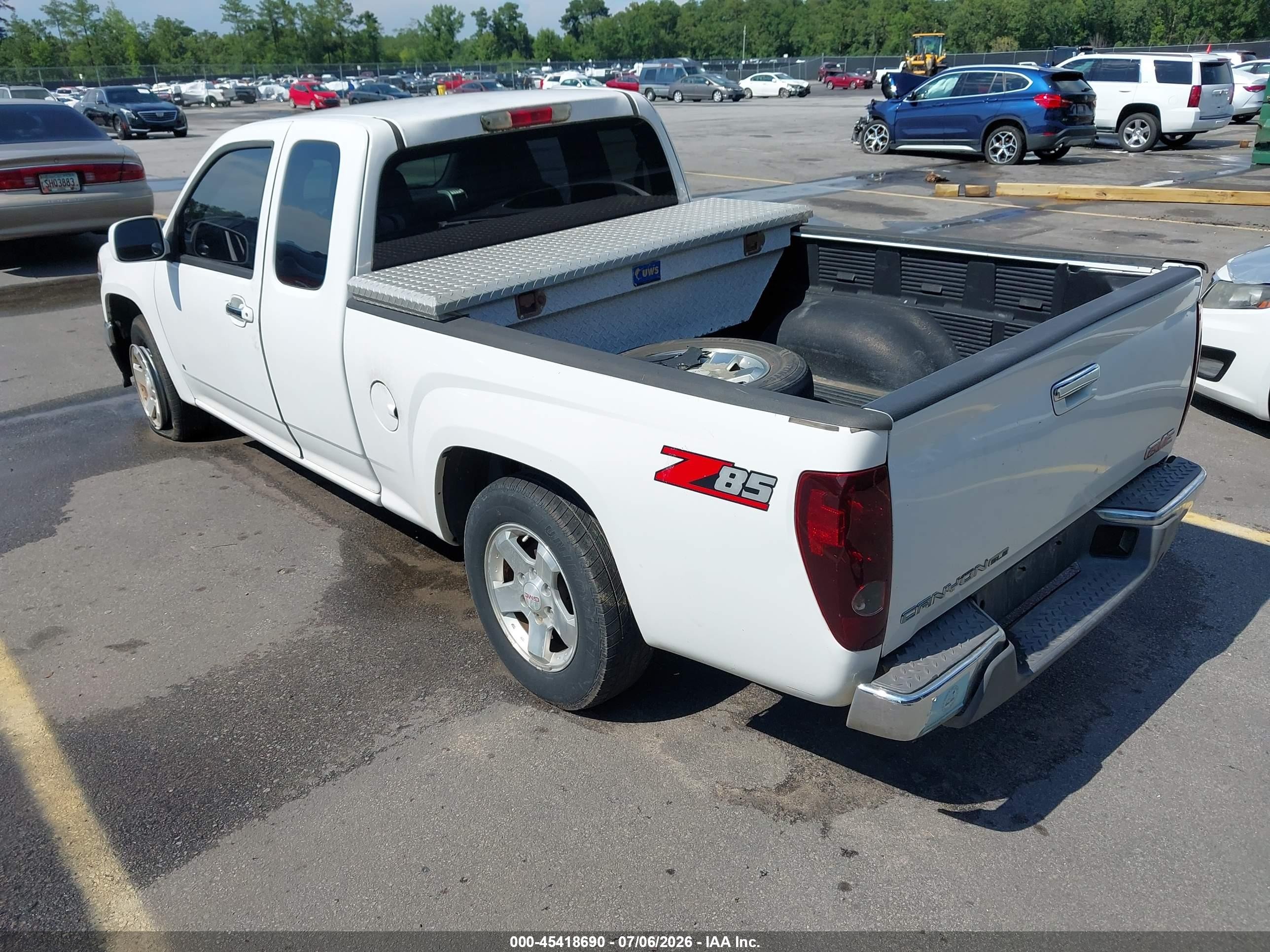 2009 Gmc Canyon Work Truck White vin: 1GTCS199298109444