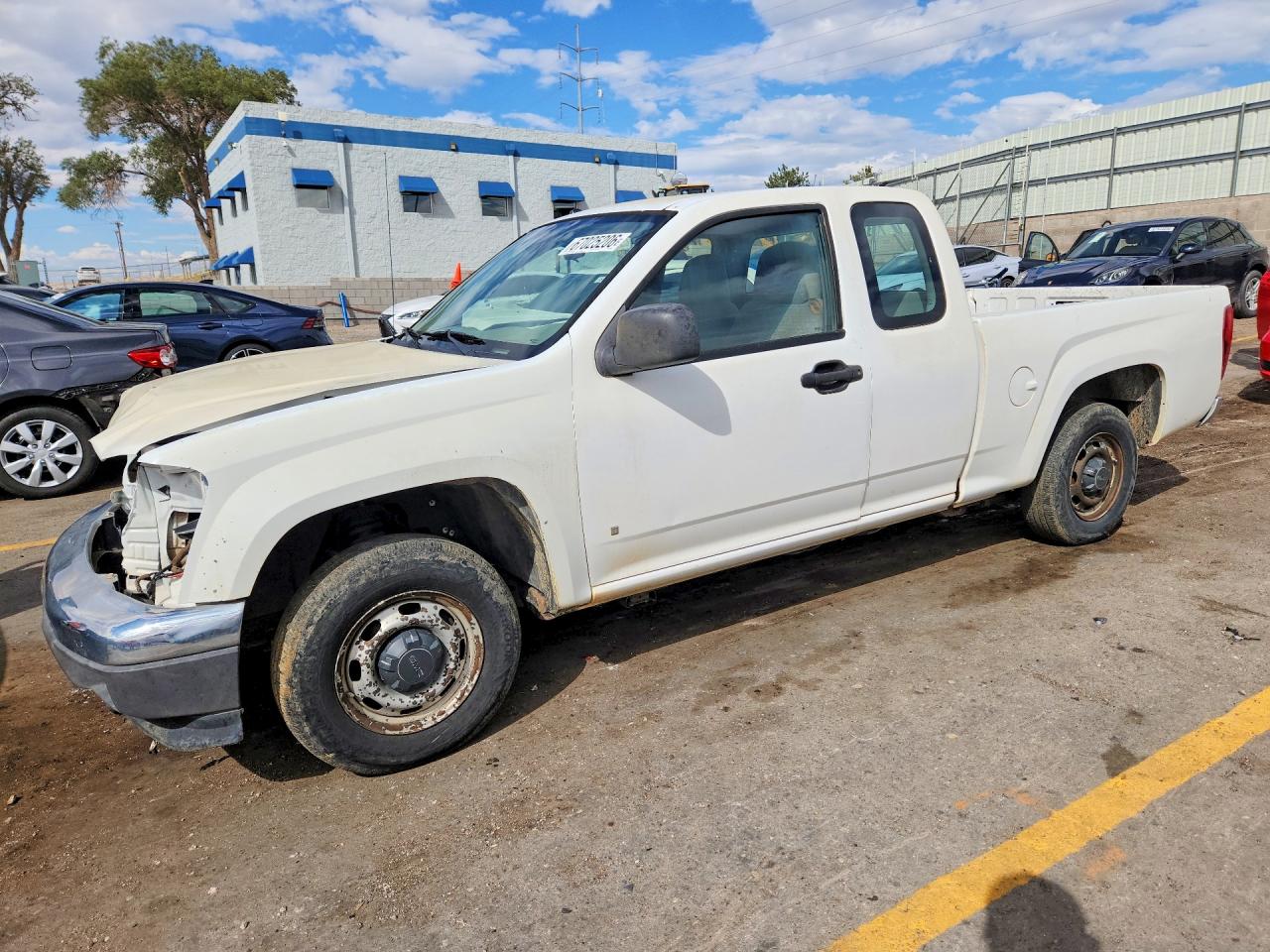 2007 Gmc Canyon White vin: 1GTCS199578249467