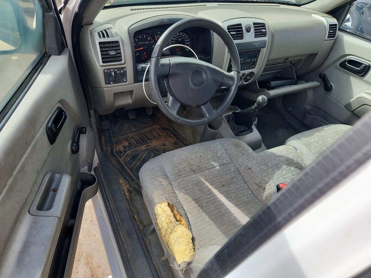 2007 Gmc Canyon White vin: 1GTCS199578249467