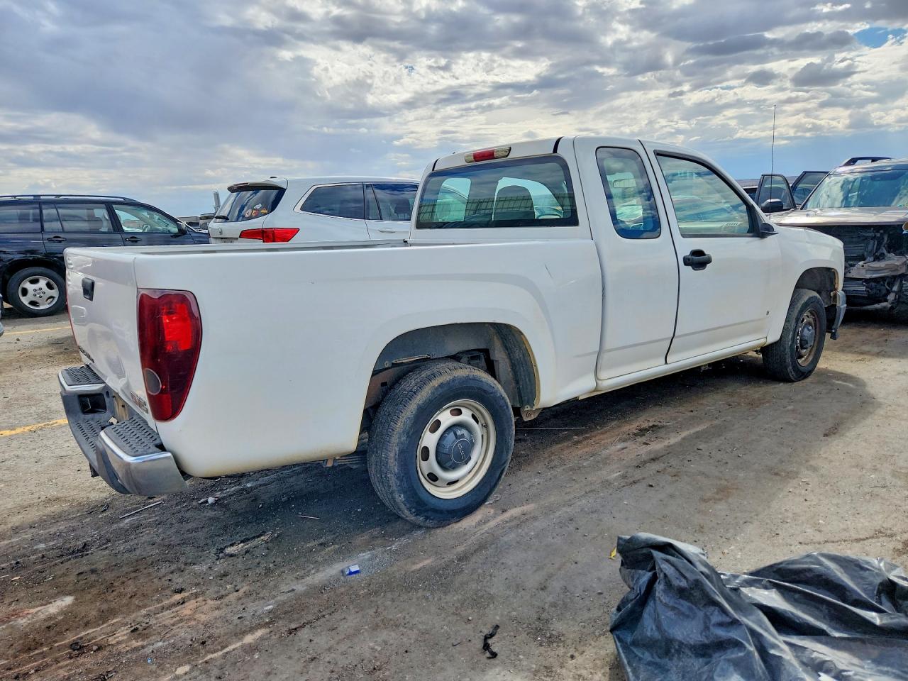 2007 Gmc Canyon White vin: 1GTCS199578249467