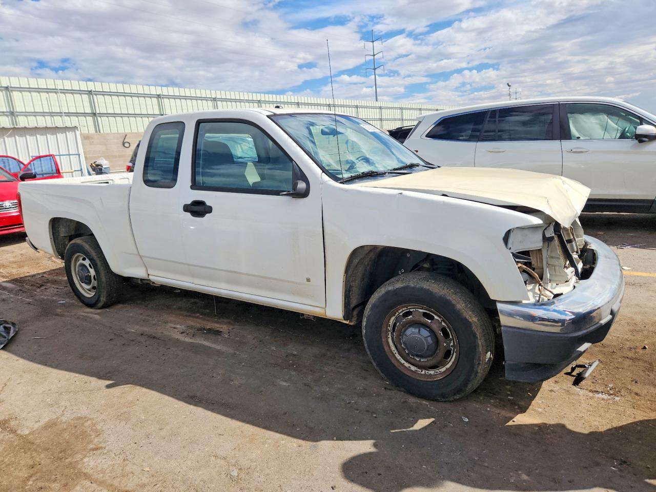 2007 Gmc Canyon White vin: 1GTCS199578249467