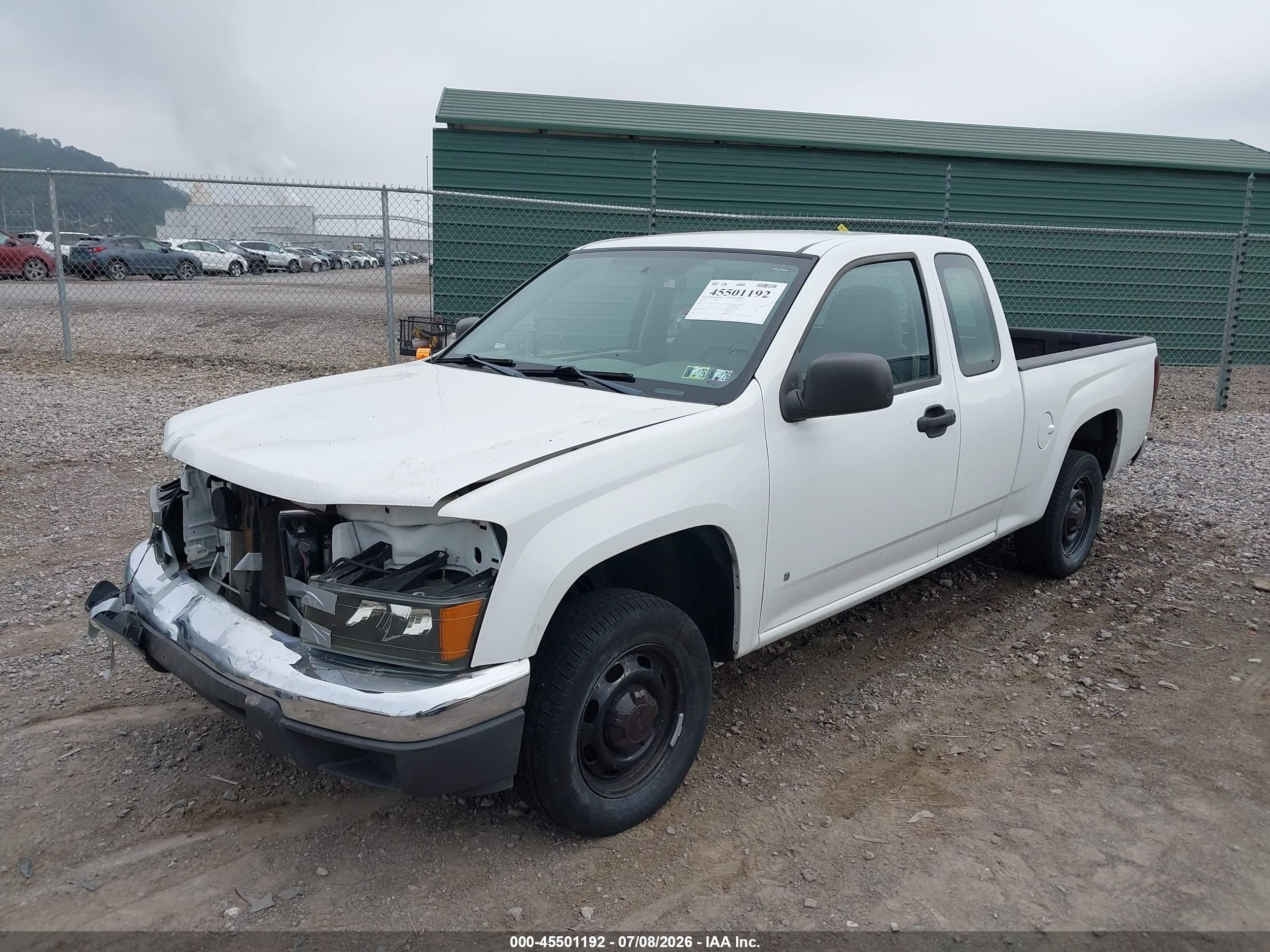 2008 Gmc Canyon Yc1 White vin: 1GTCS199888107132