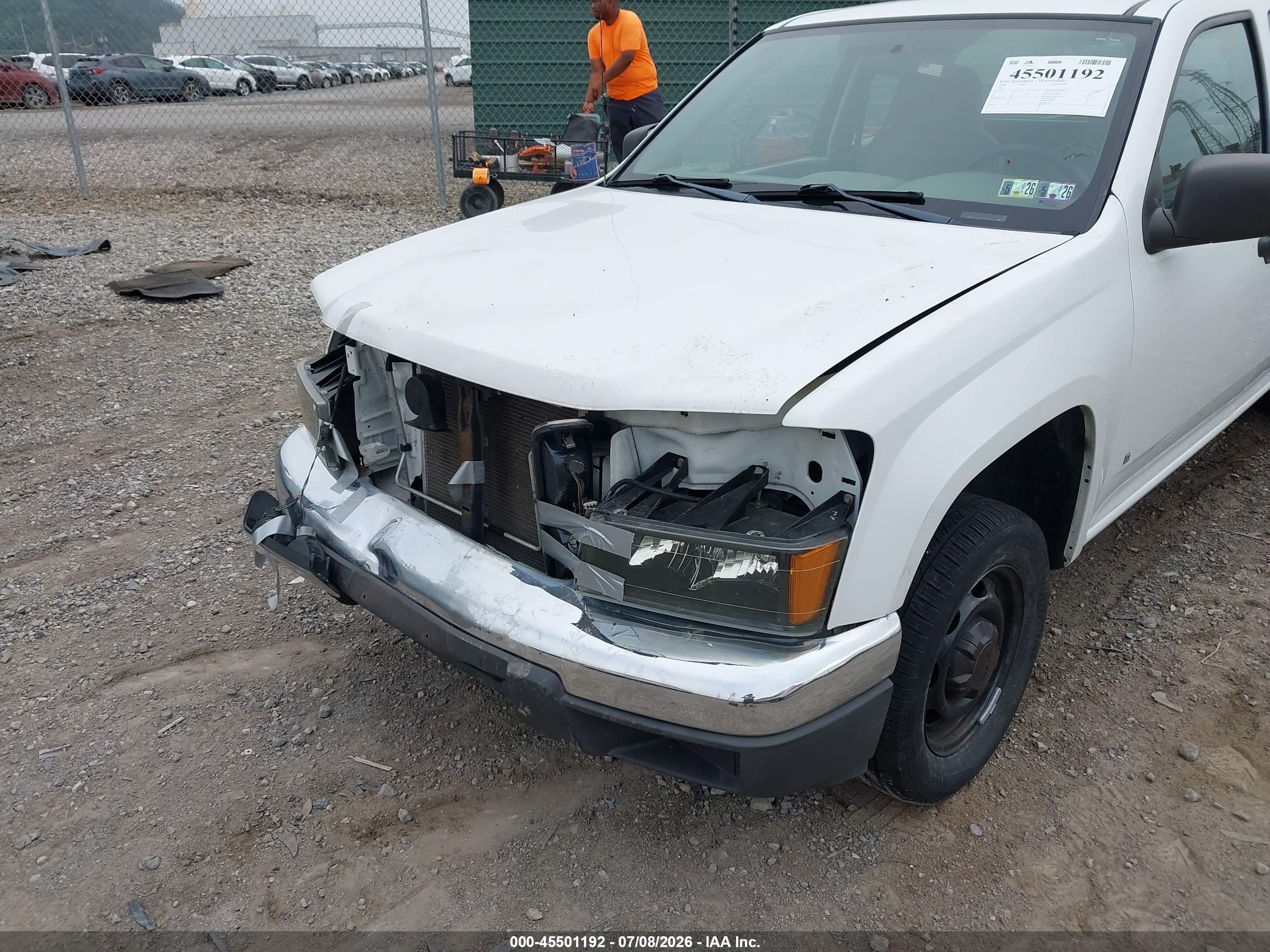 2008 Gmc Canyon Yc1 White vin: 1GTCS199888107132