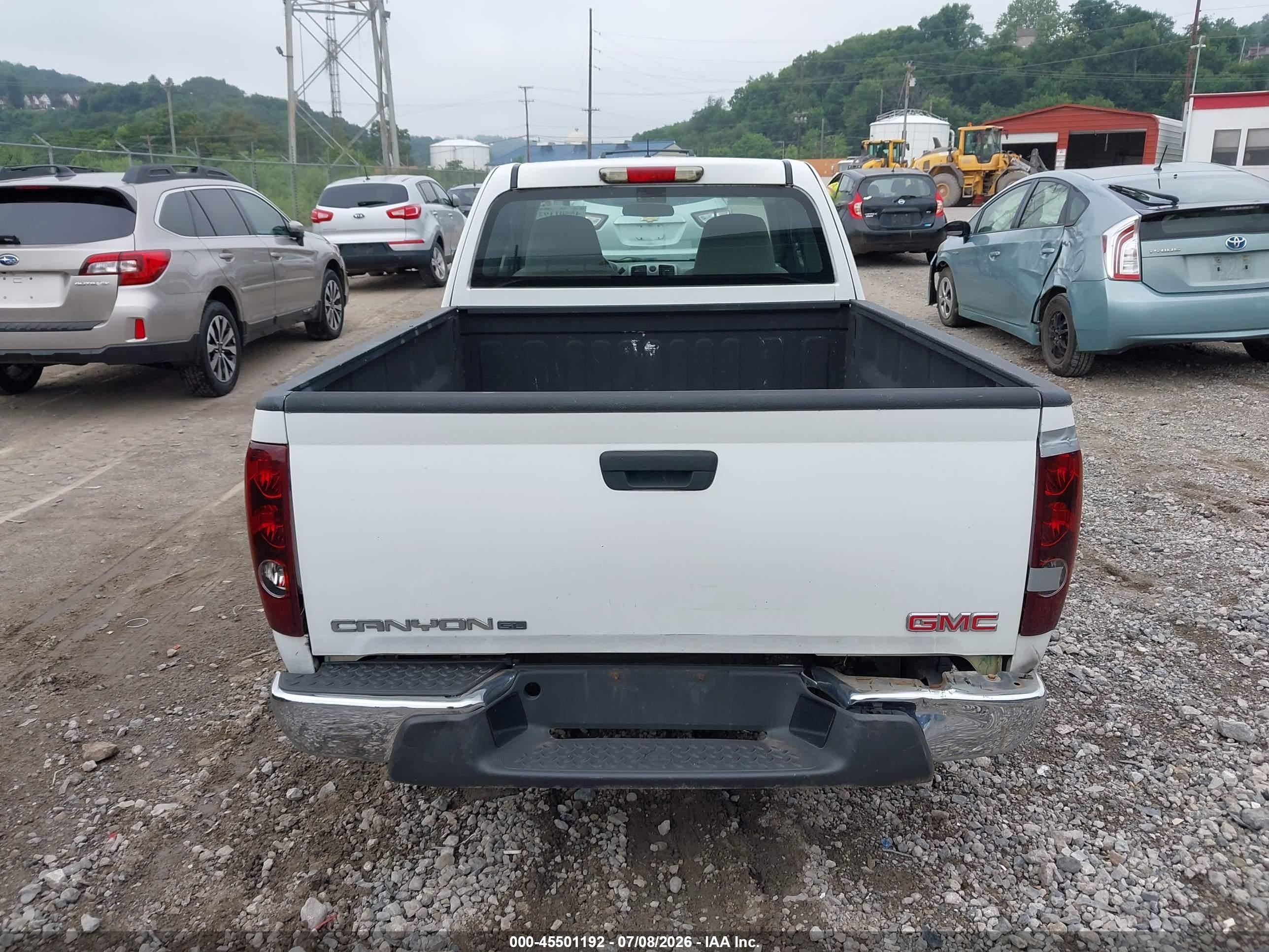 2008 Gmc Canyon Yc1 White vin: 1GTCS199888107132