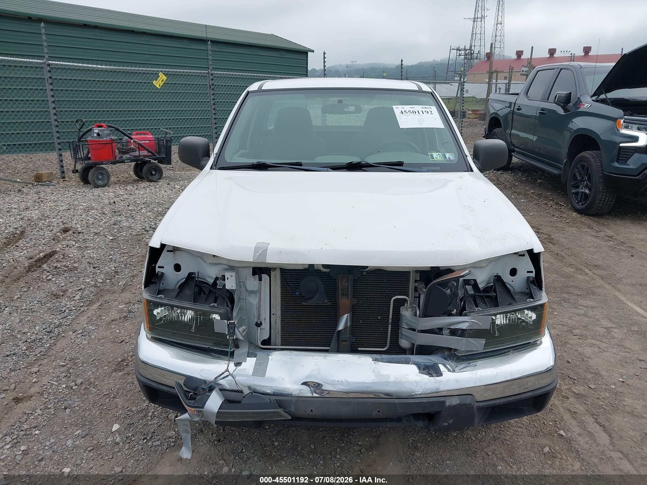 2008 Gmc Canyon Yc1 White vin: 1GTCS199888107132