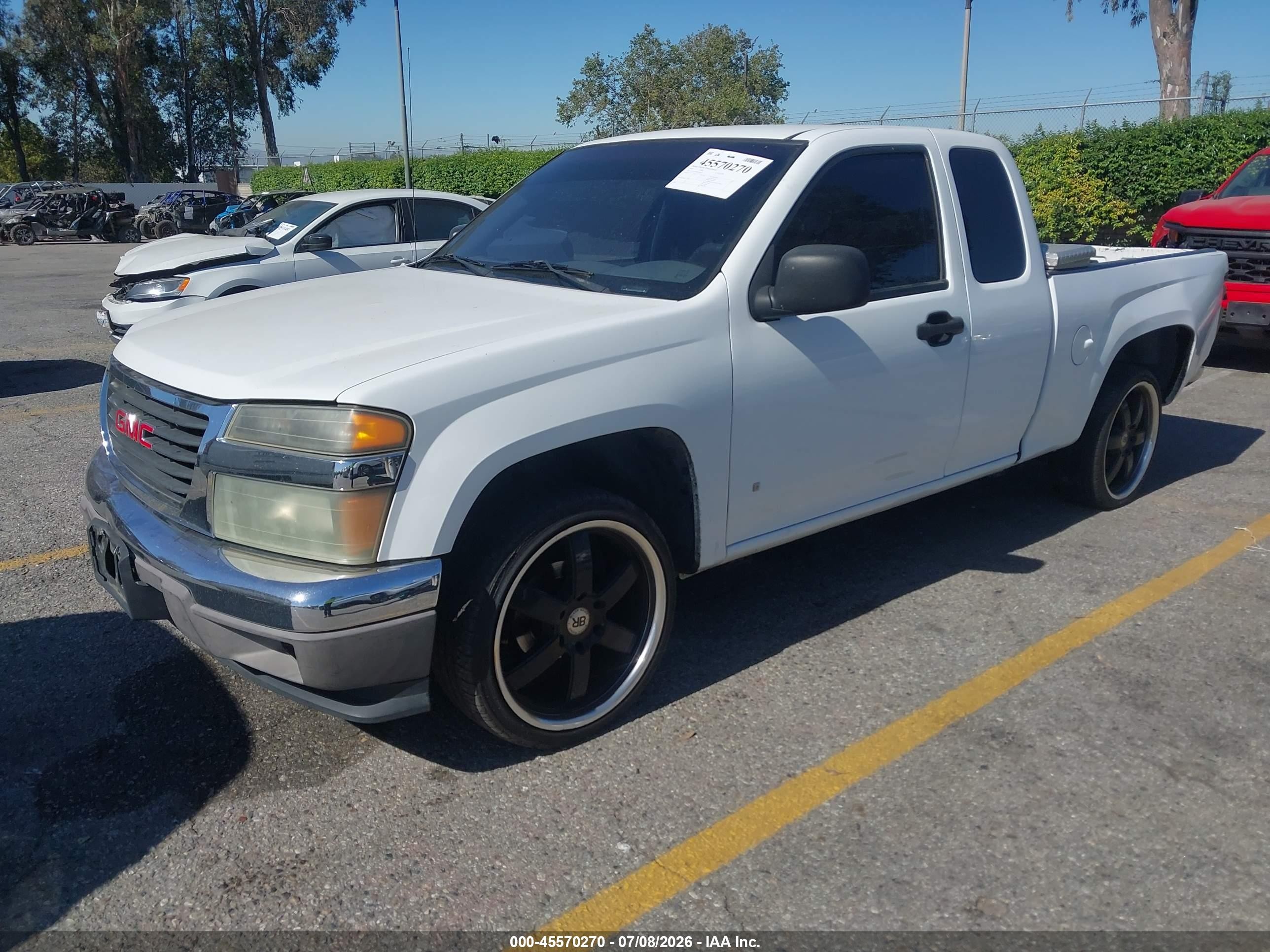 2007 Gmc Canyon Work Truck Белый vin: 1GTCS199978148027