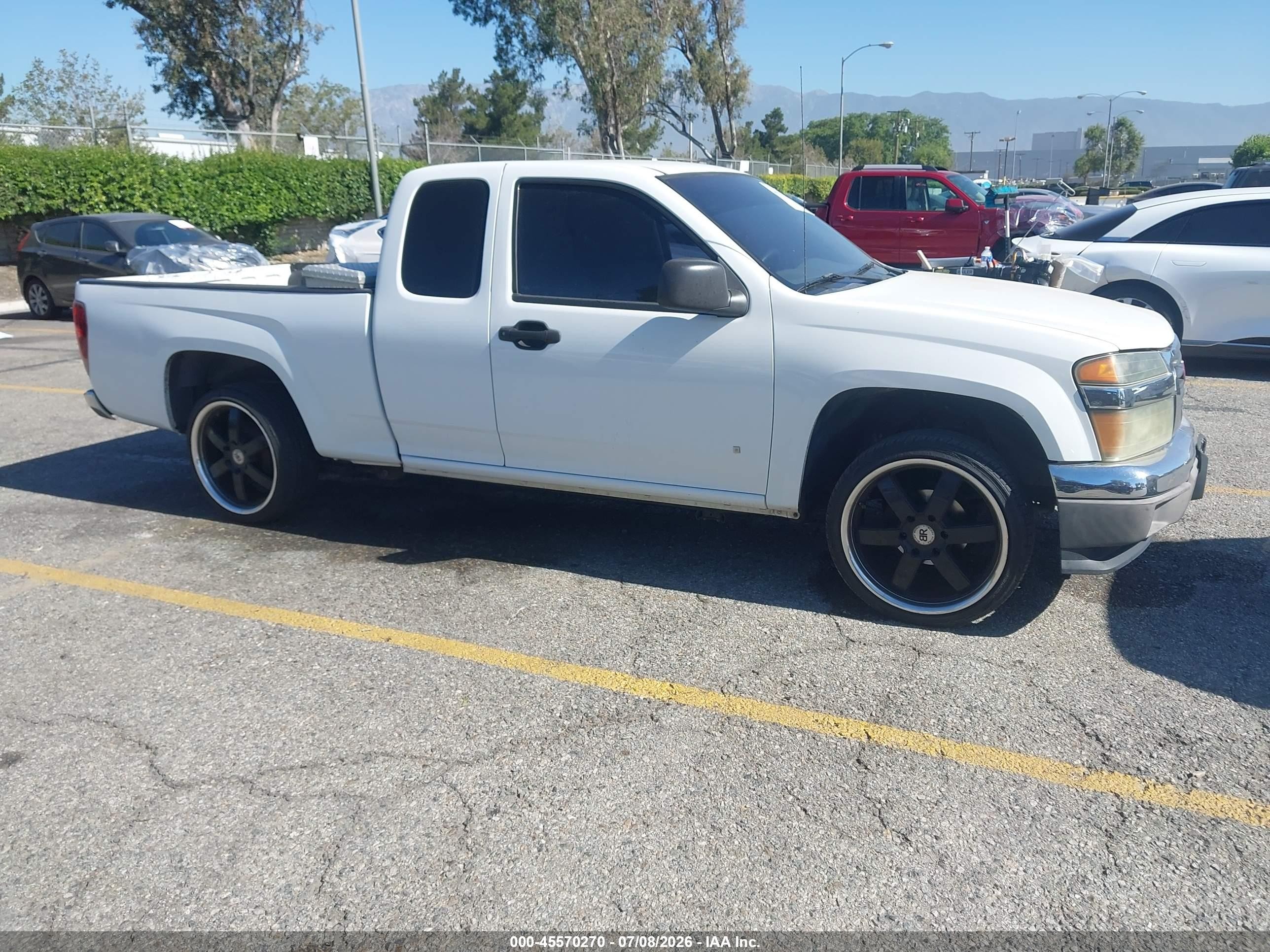 2007 Gmc Canyon Work Truck Белый vin: 1GTCS199978148027
