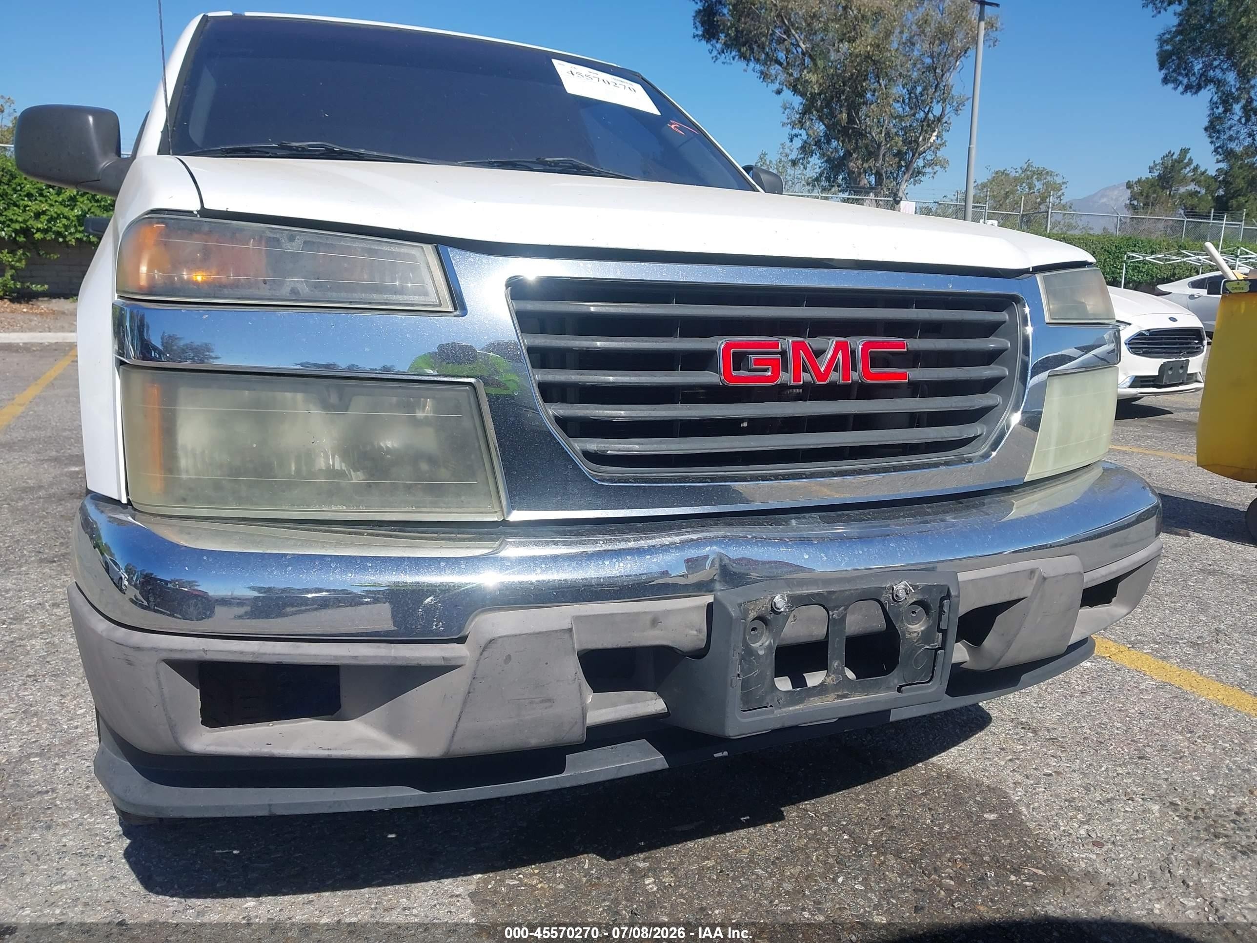 2007 Gmc Canyon Work Truck Белый vin: 1GTCS199978148027