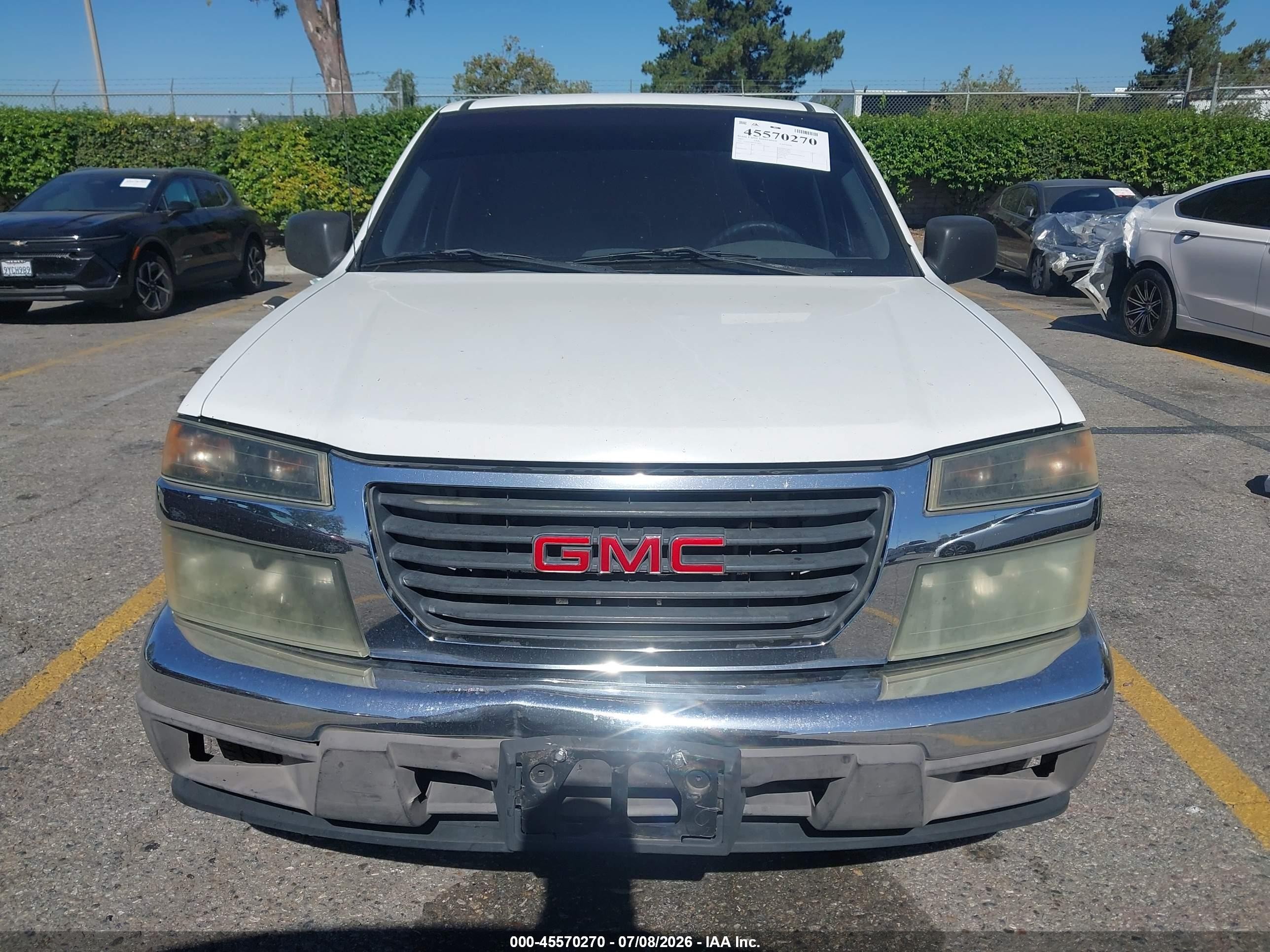 2007 Gmc Canyon Work Truck Белый vin: 1GTCS199978148027