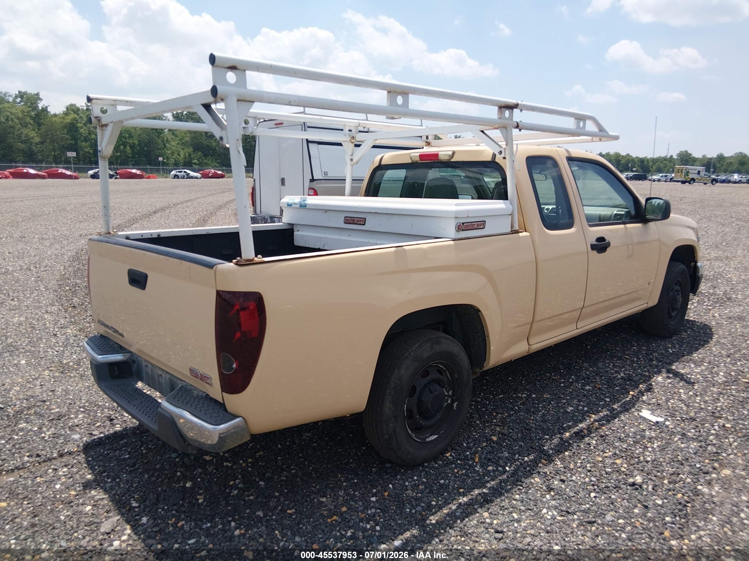 2008 Gmc Canyon Yc1 Tan vin: 1GTCS19E188219543