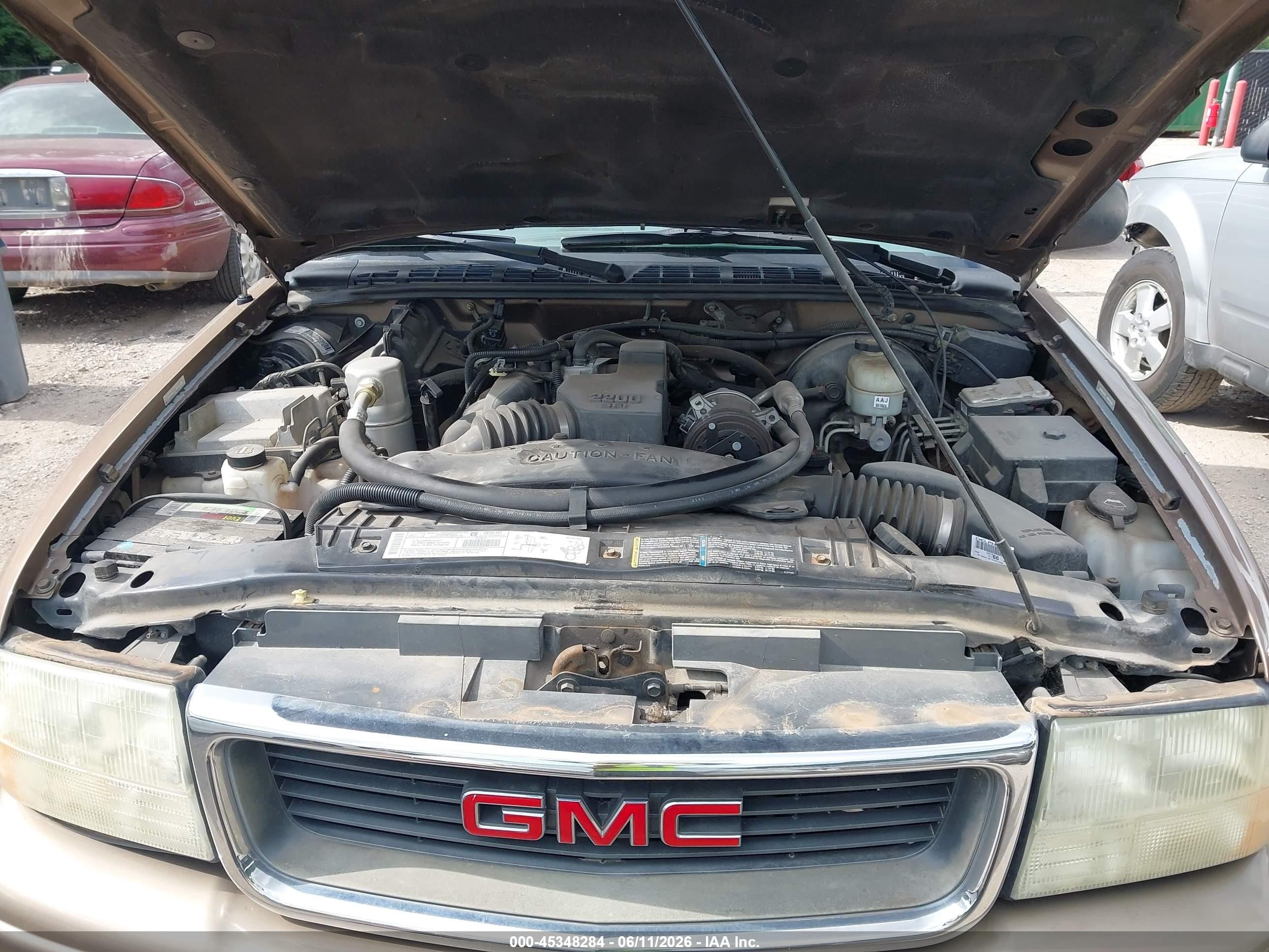2003 Gmc Sonoma Sls Champagne vin: 1GTCS19H638176269
