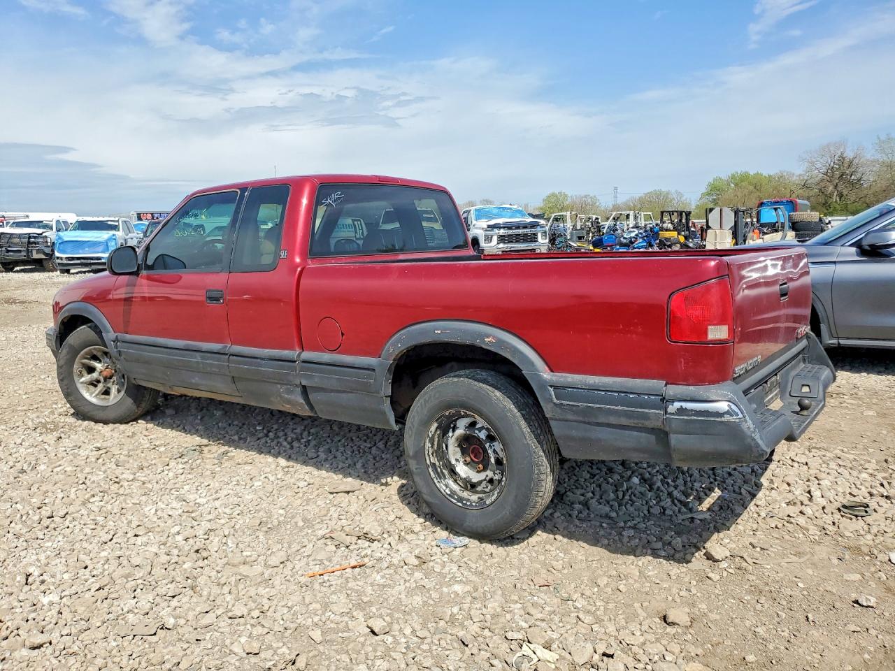 1994 Gmc Sonoma Red vin: 1GTCS19W1RK507401