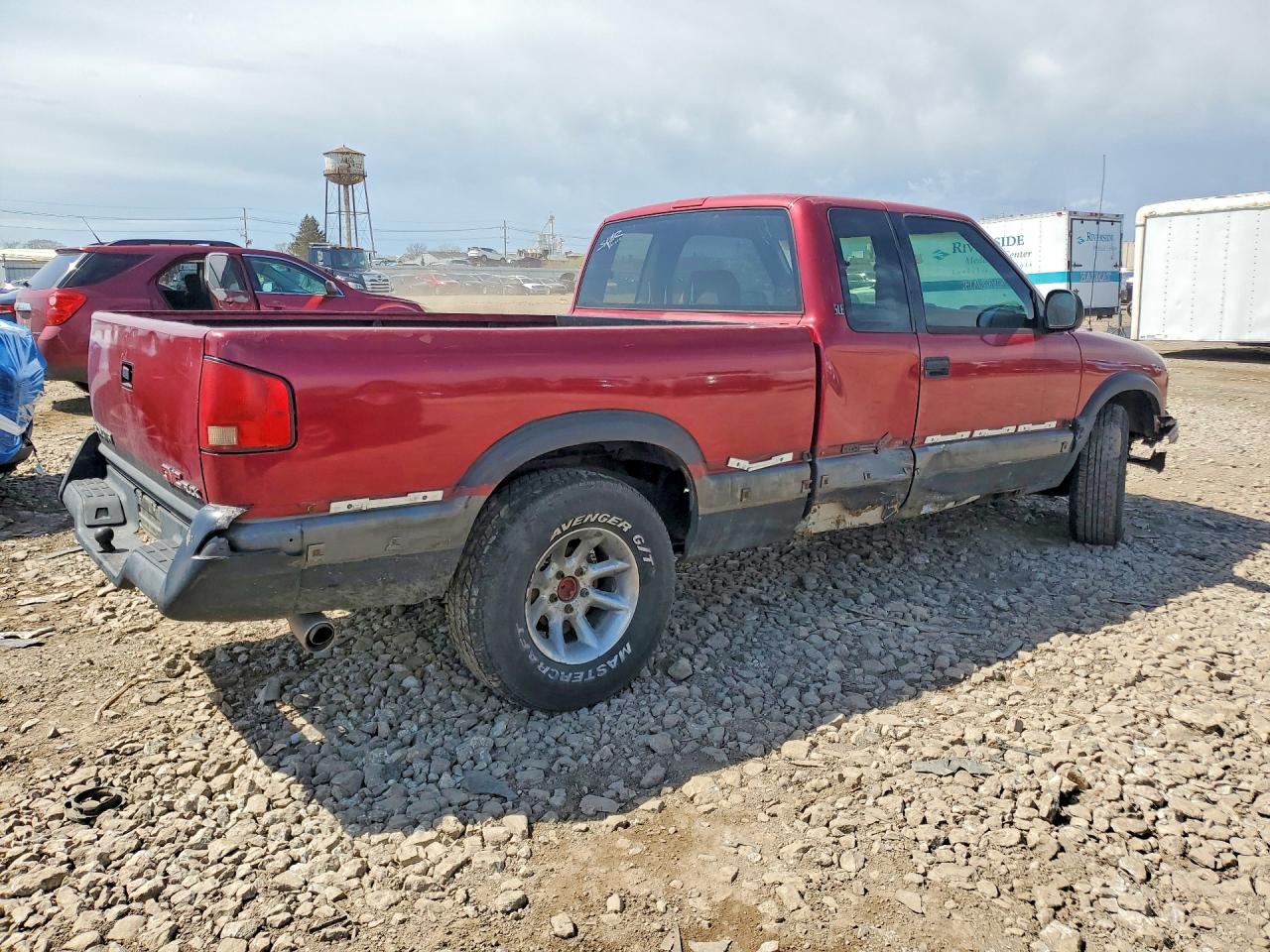 1994 Gmc Sonoma Red vin: 1GTCS19W1RK507401