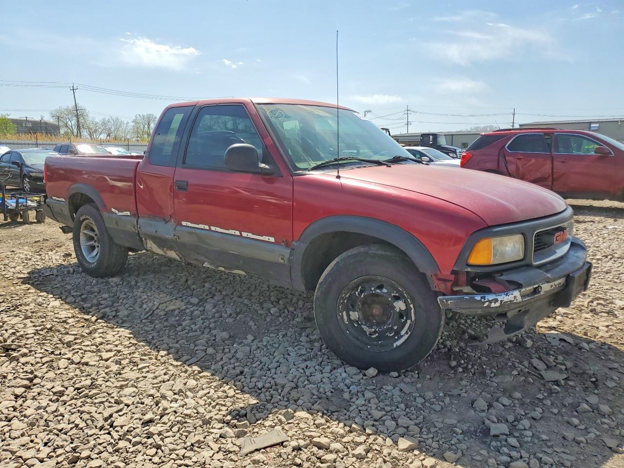 1994 Gmc Sonoma Red vin: 1GTCS19W1RK507401