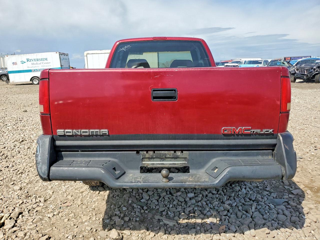 1994 Gmc Sonoma Red vin: 1GTCS19W1RK507401