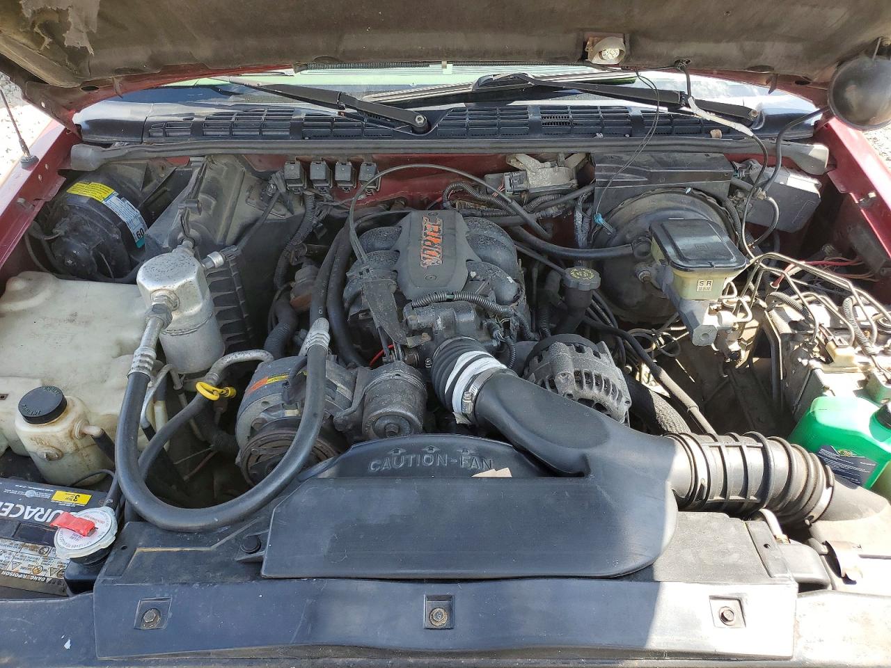 1994 Gmc Sonoma Red vin: 1GTCS19W1RK507401