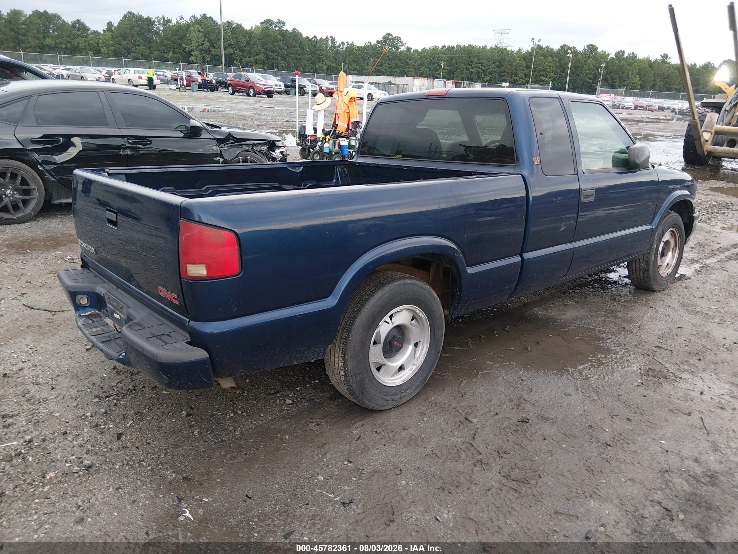 2001 Gmc Sonoma Sls Blue vin: 1GTCS19W218113505