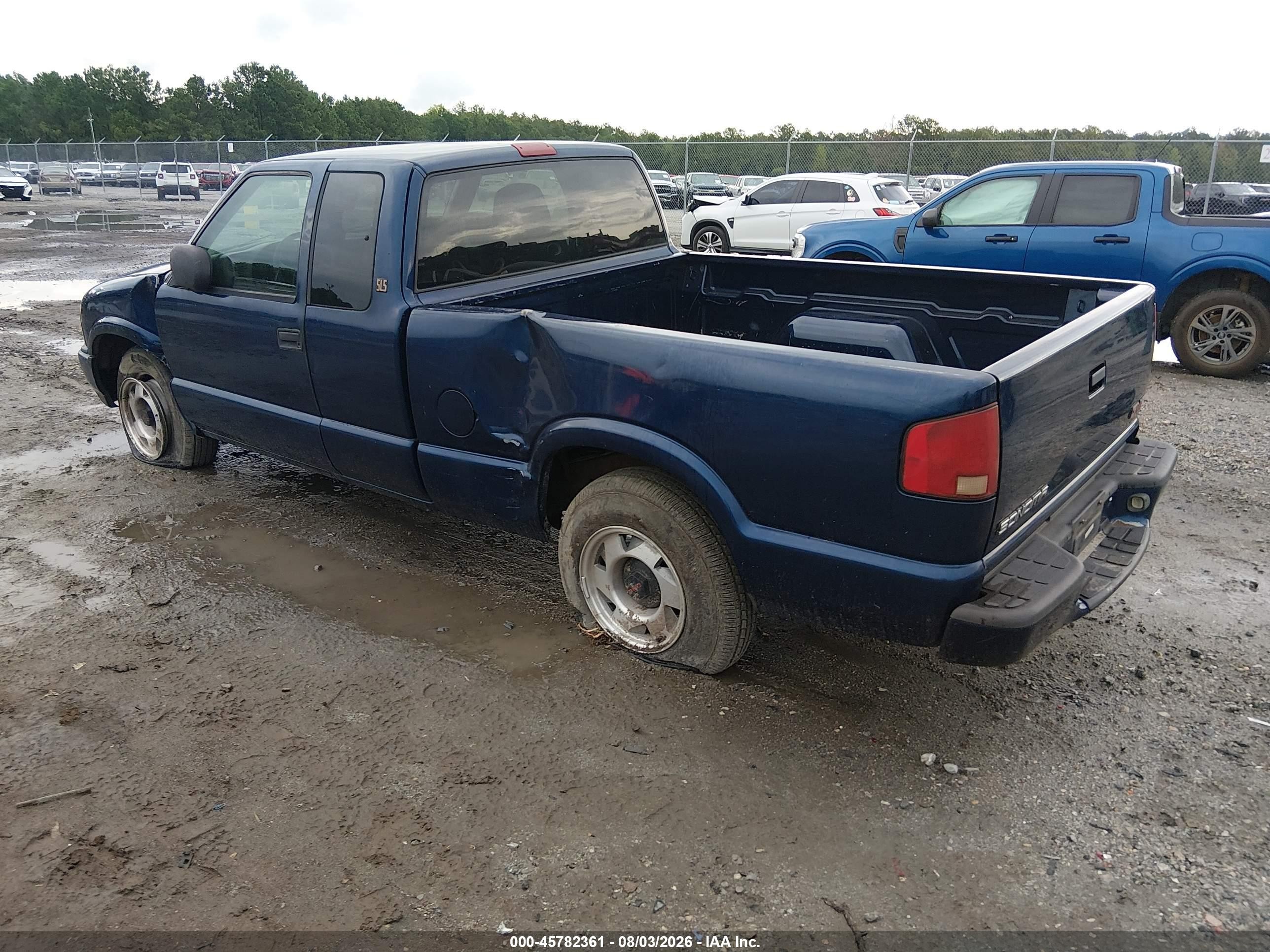 2001 Gmc Sonoma Sls Blue vin: 1GTCS19W218113505