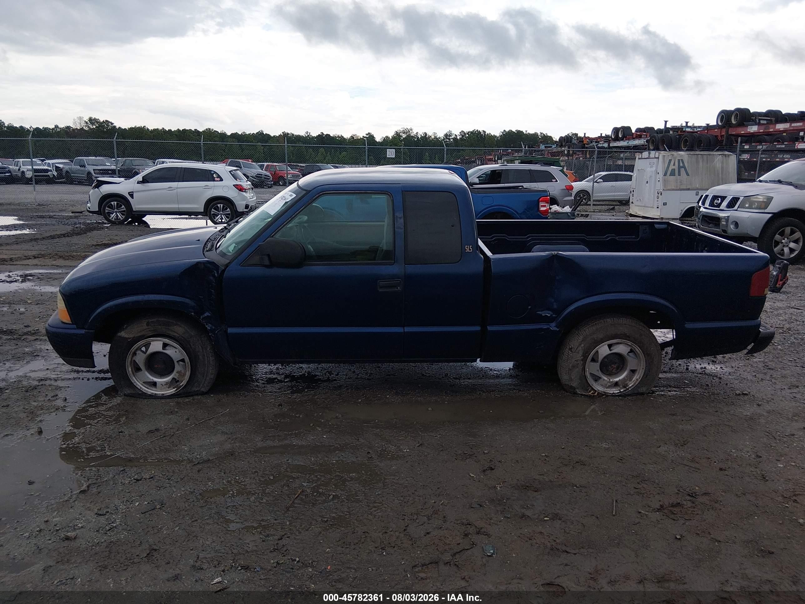 2001 Gmc Sonoma Sls Blue vin: 1GTCS19W218113505