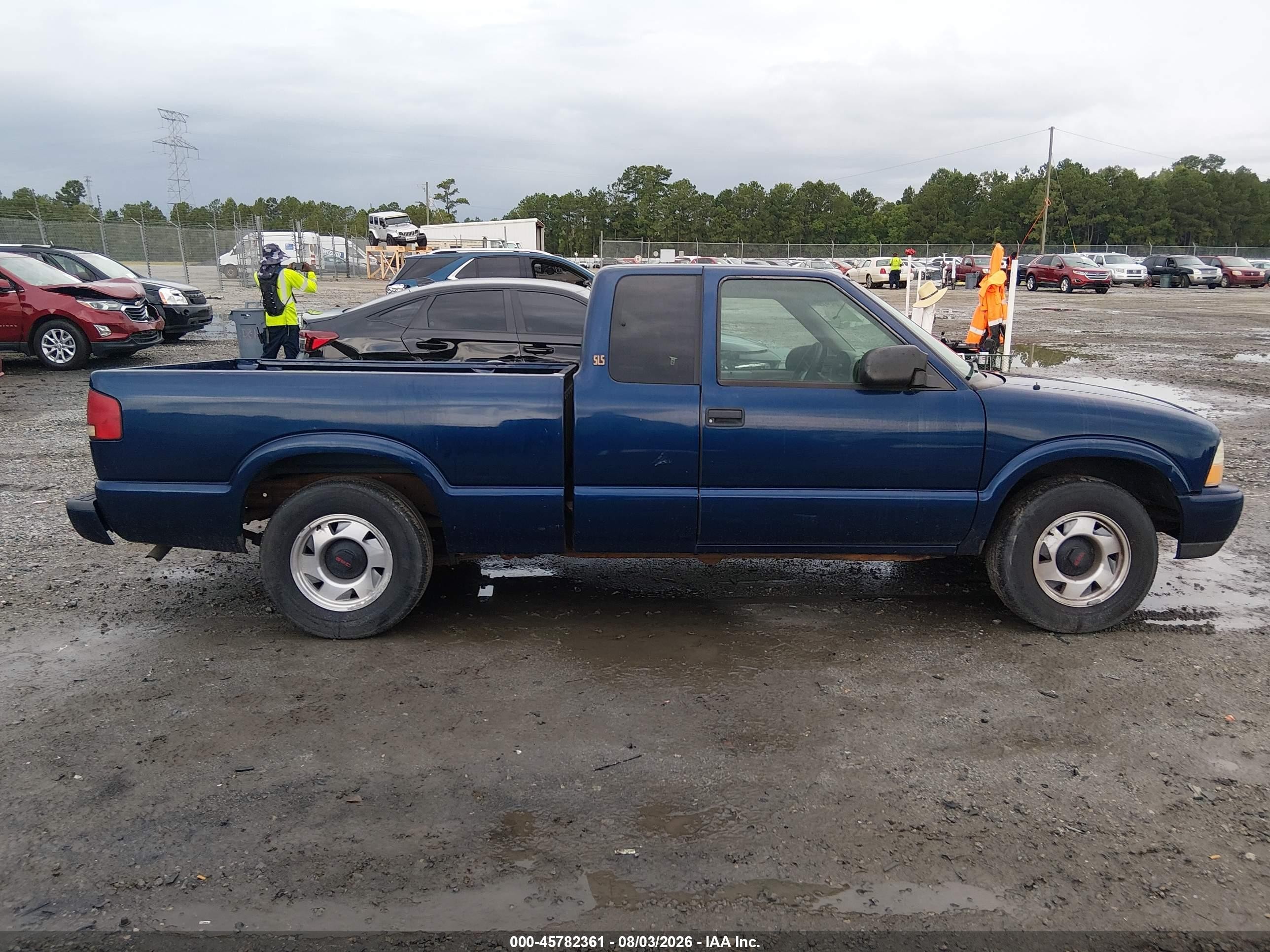 2001 Gmc Sonoma Sls Blue vin: 1GTCS19W218113505