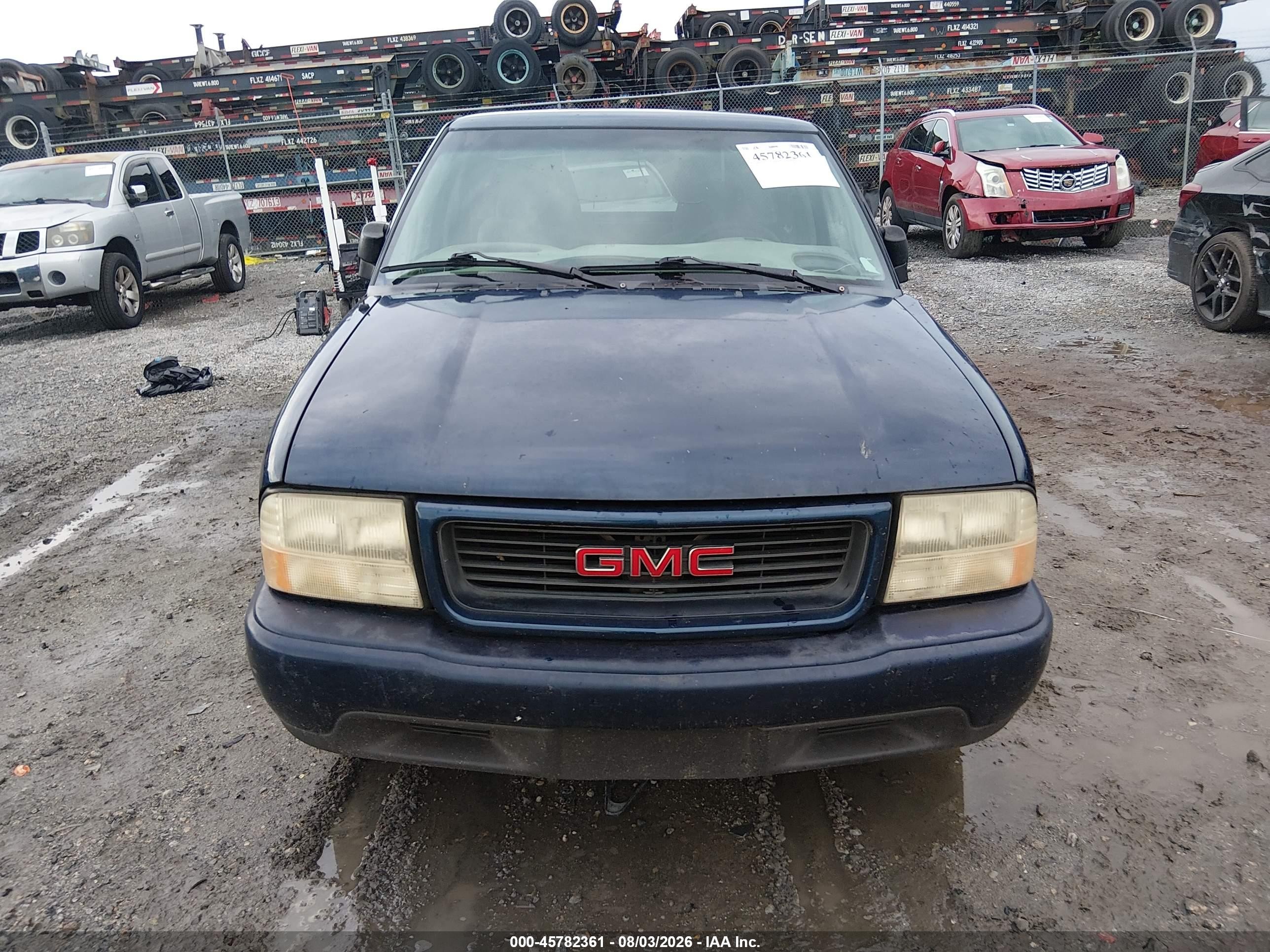 2001 Gmc Sonoma Sls Blue vin: 1GTCS19W218113505