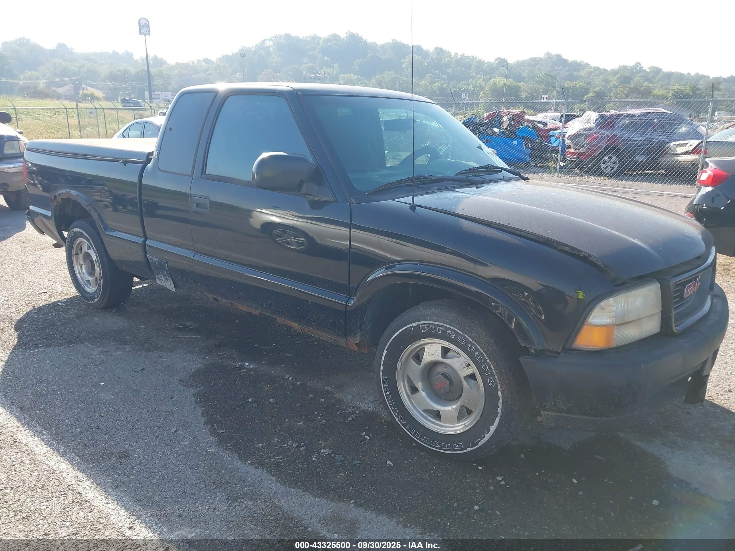 2000 Gmc Sonoma Sls Black vin: 1GTCS19W2Y8251748