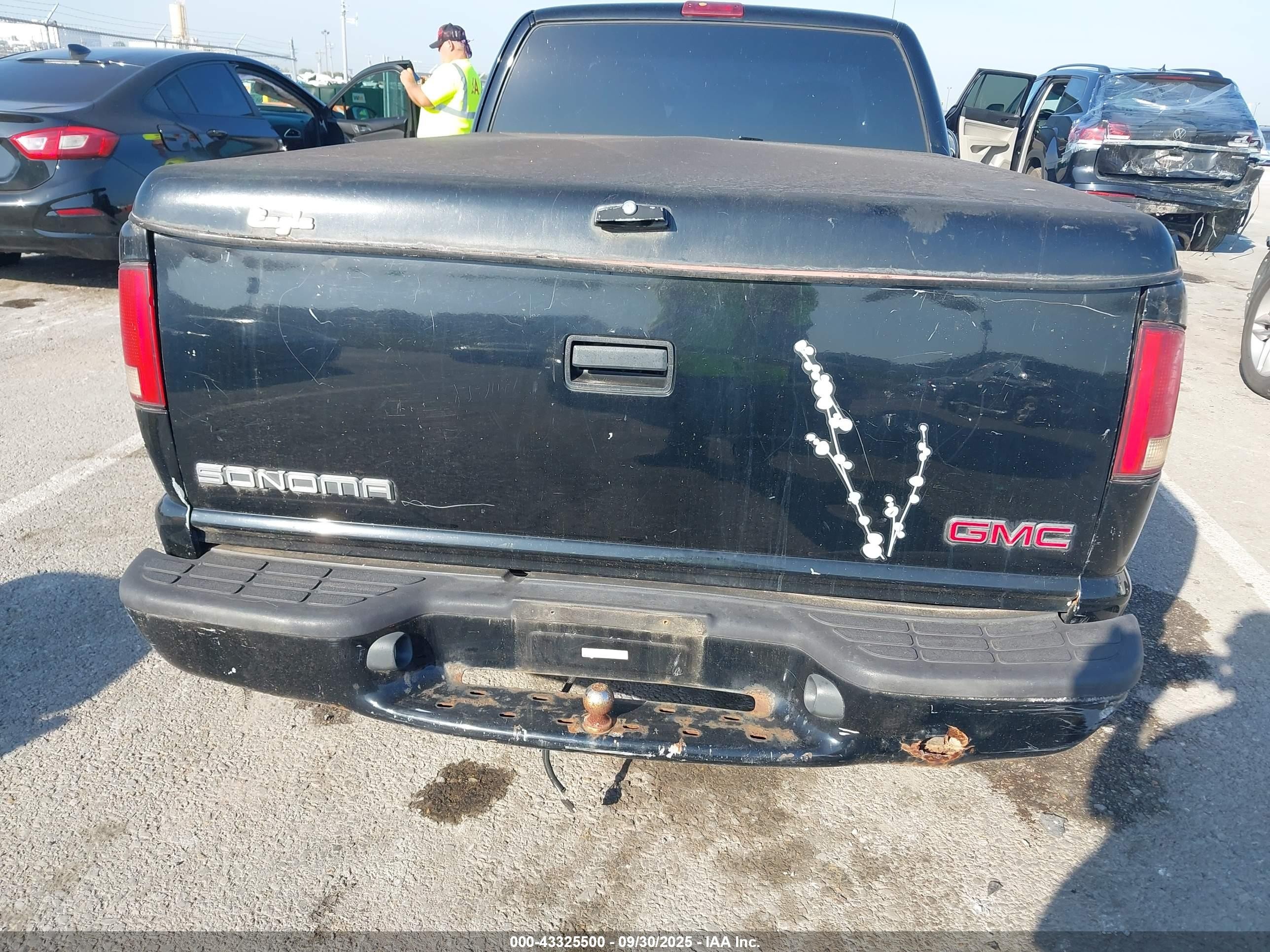 2000 Gmc Sonoma Sls Черный vin: 1GTCS19W2Y8251748
