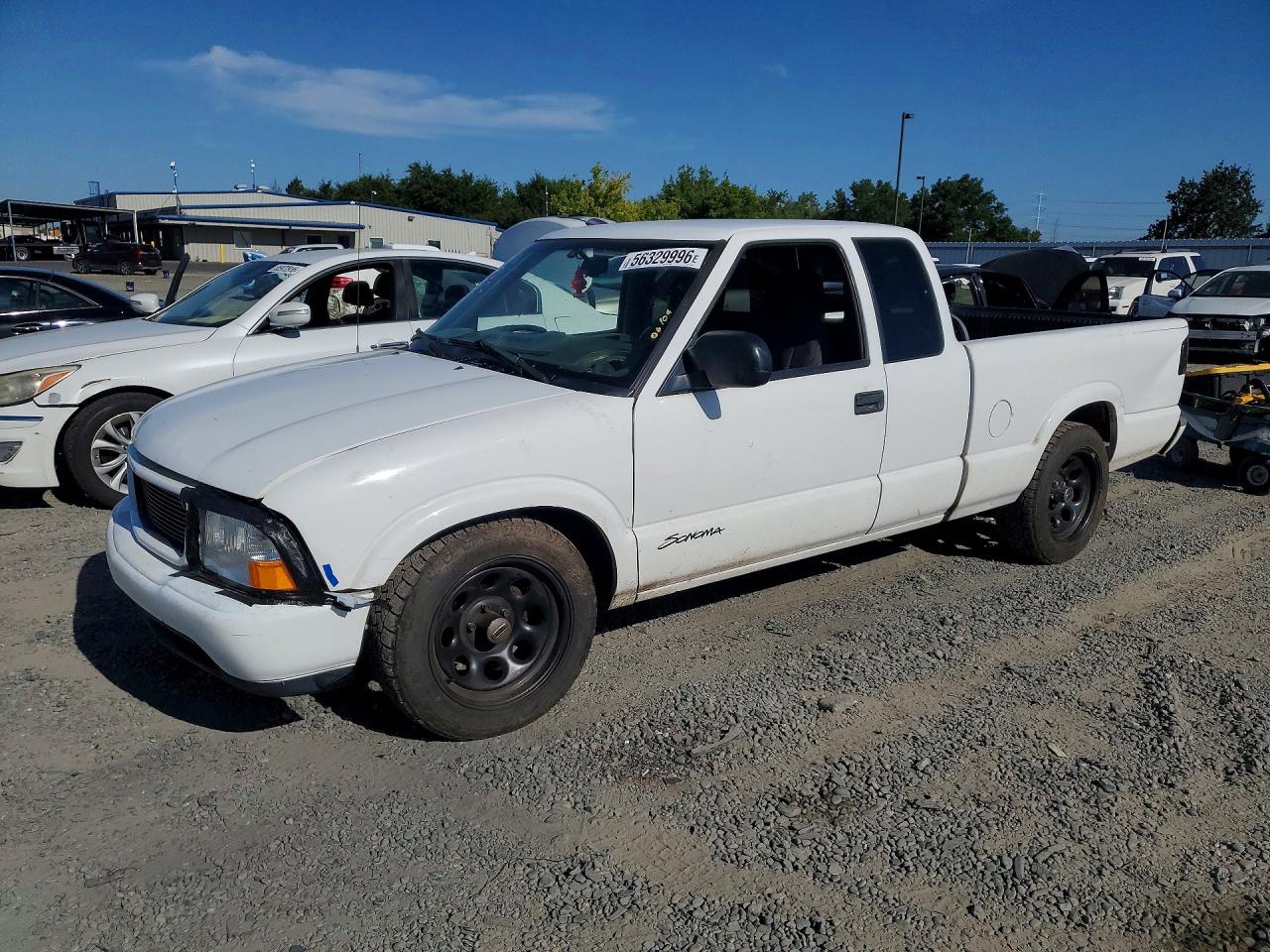 1999 Gmc Sonoma White vin: 1GTCS19W3X8524128