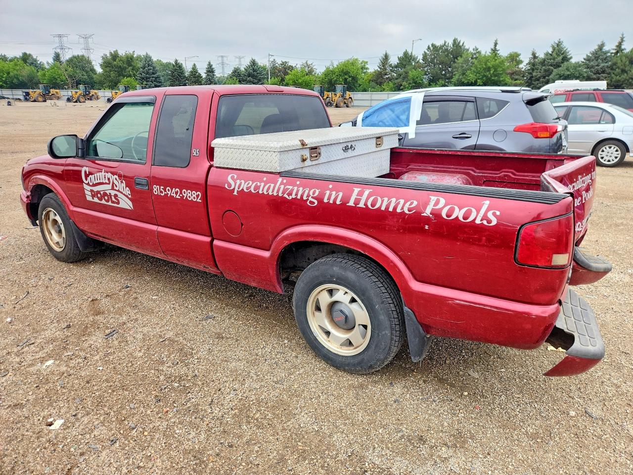 2001 Gmc Sonoma Burgundy vin: 1GTCS19W518255105