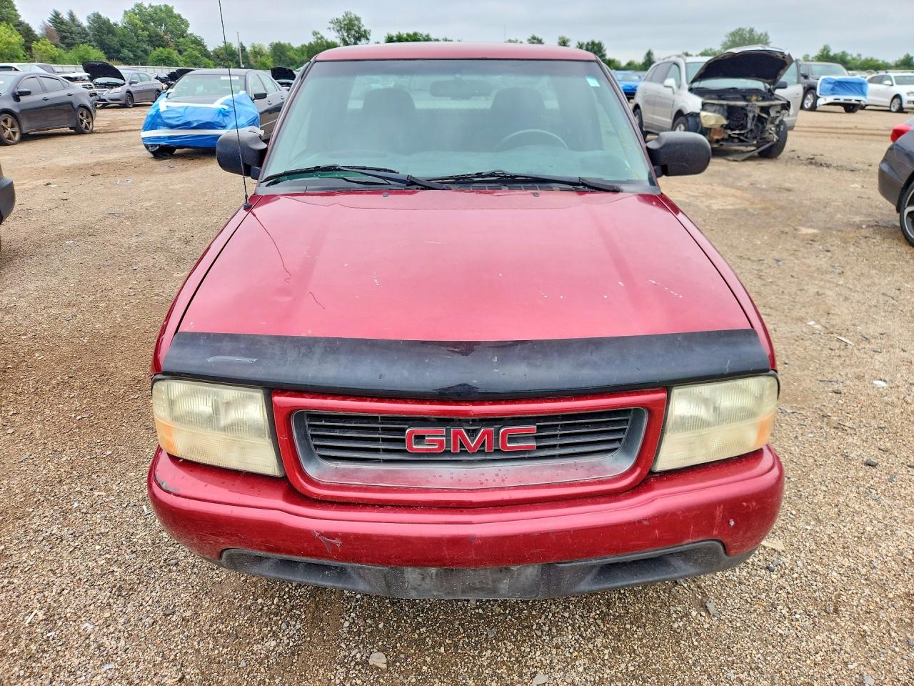 2001 Gmc Sonoma Burgundy vin: 1GTCS19W518255105