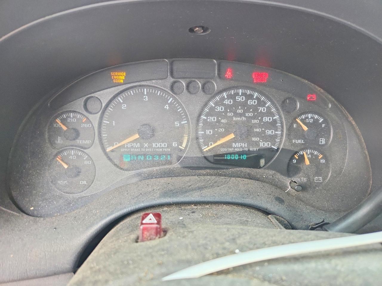 2001 Gmc Sonoma Burgundy vin: 1GTCS19W518255105
