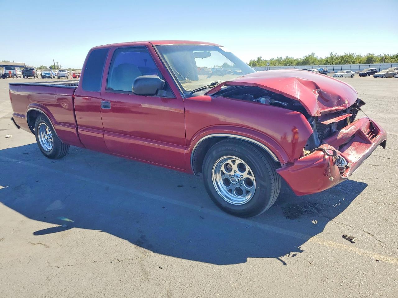 2002 Gmc Sonoma Red vin: 1GTCS19W528219934