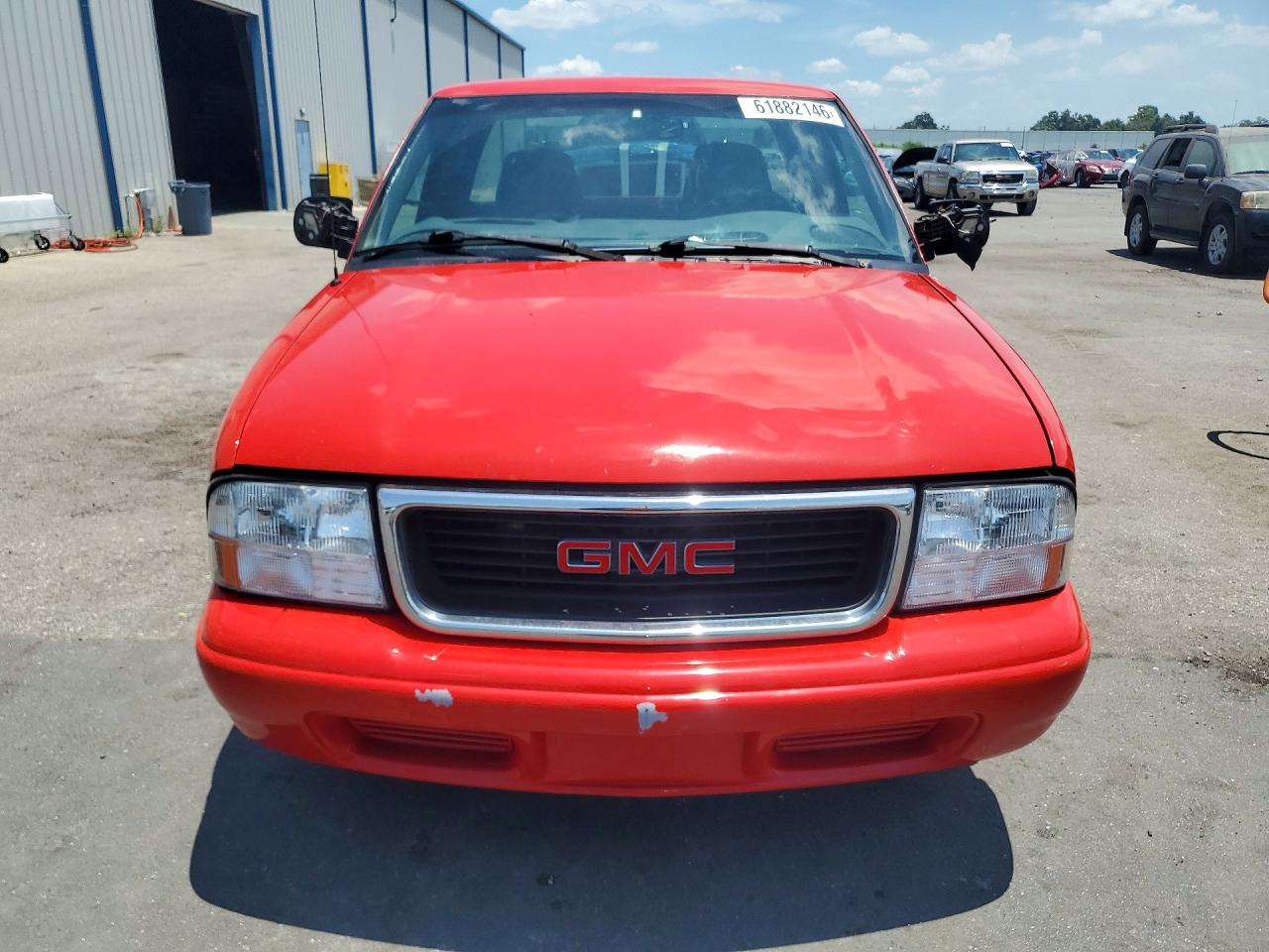2002 Gmc Sonoma Red vin: 1GTCS19W628250075