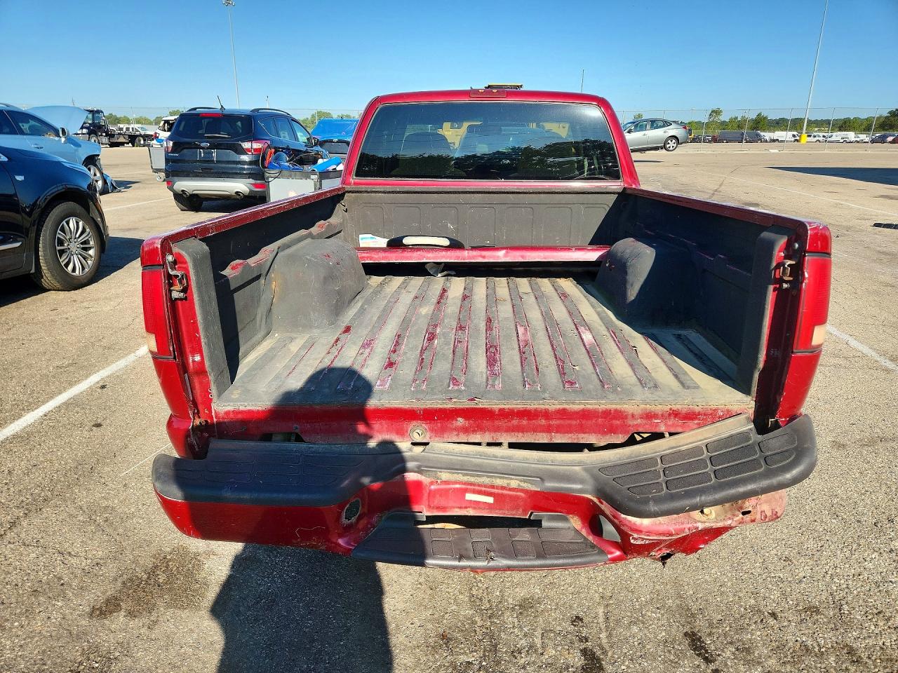 2001 Gmc Sonoma Красный vin: 1GTCS19W718145866
