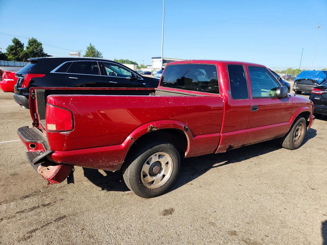 2001 Gmc Sonoma Красный vin: 1GTCS19W718145866