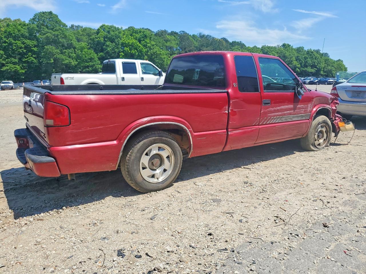 2001 Gmc Sonoma Бордовый vin: 1GTCS19W718226995