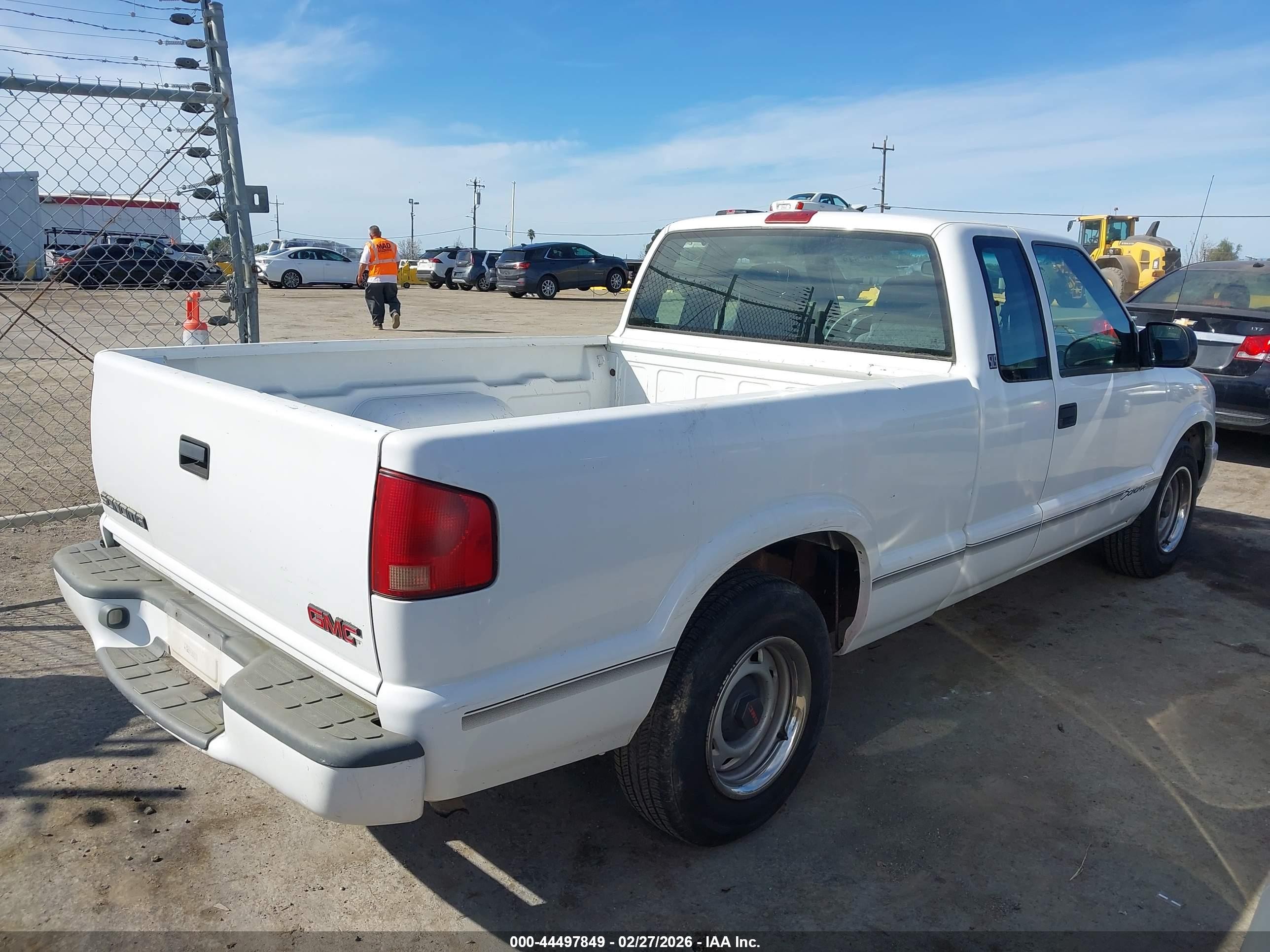 1999 Gmc Sonoma Sls White vin: 1GTCS19W7XK507819