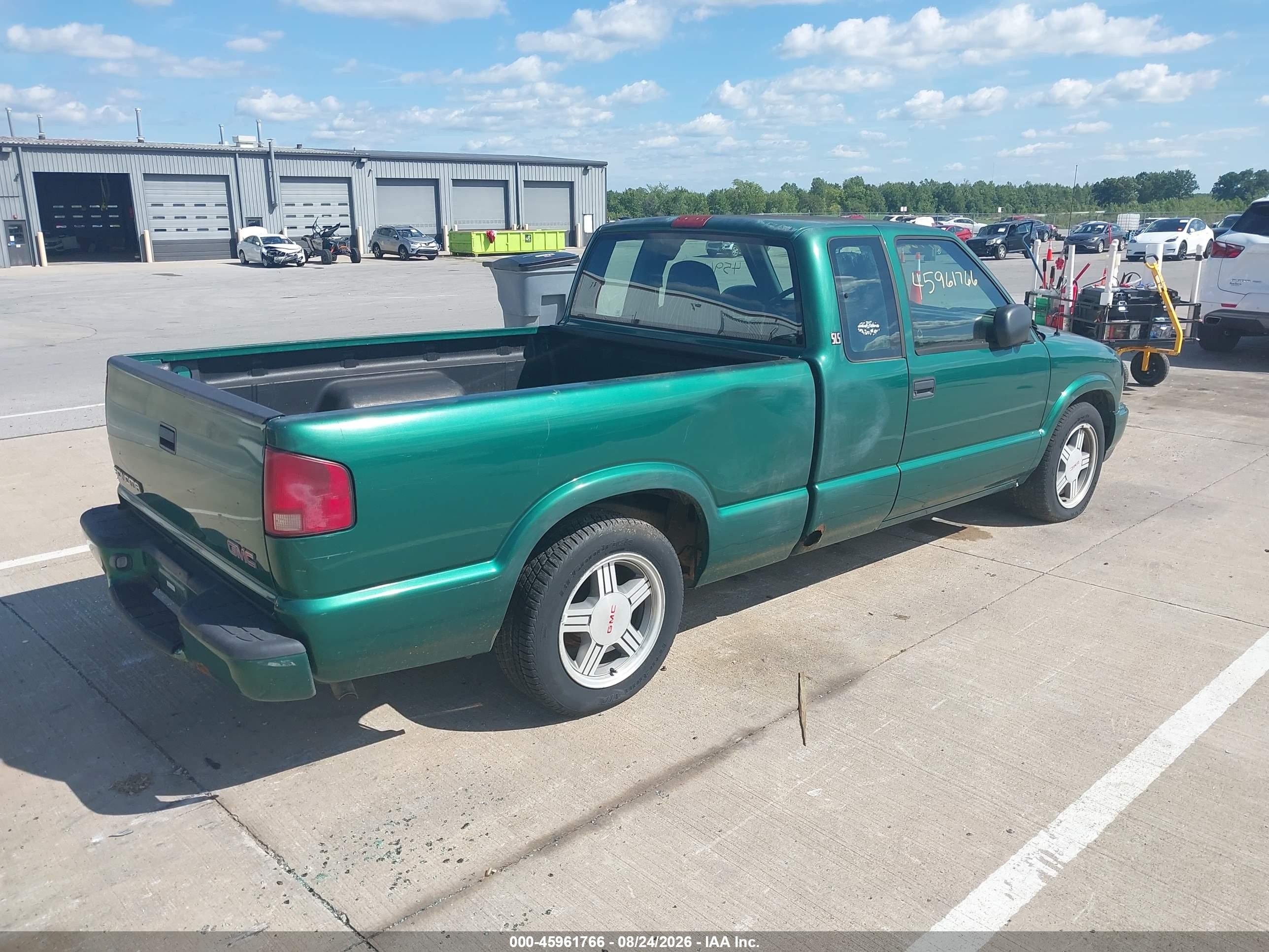 2000 Gmc Sonoma Sls Зеленый vin: 1GTCS19W7Y8145103