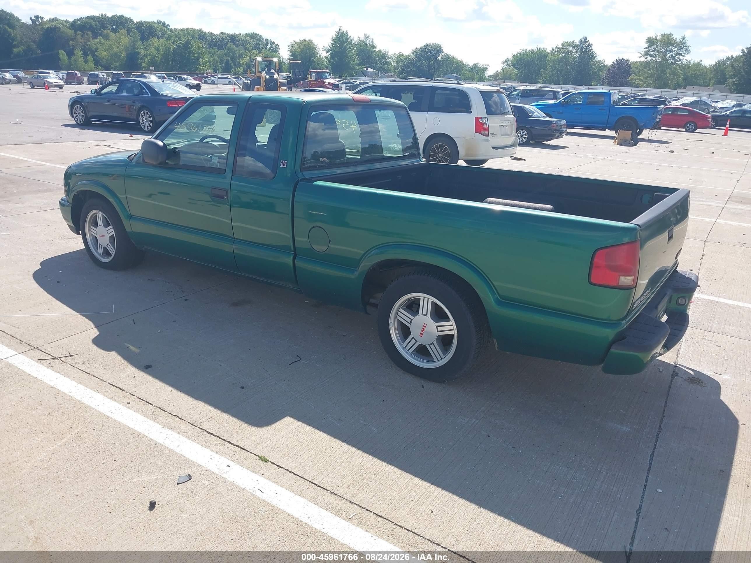 2000 Gmc Sonoma Sls Зеленый vin: 1GTCS19W7Y8145103
