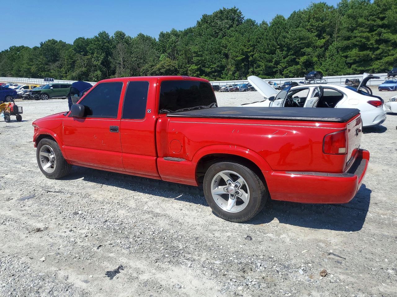 2002 Gmc Sonoma Red vin: 1GTCS19W828103580