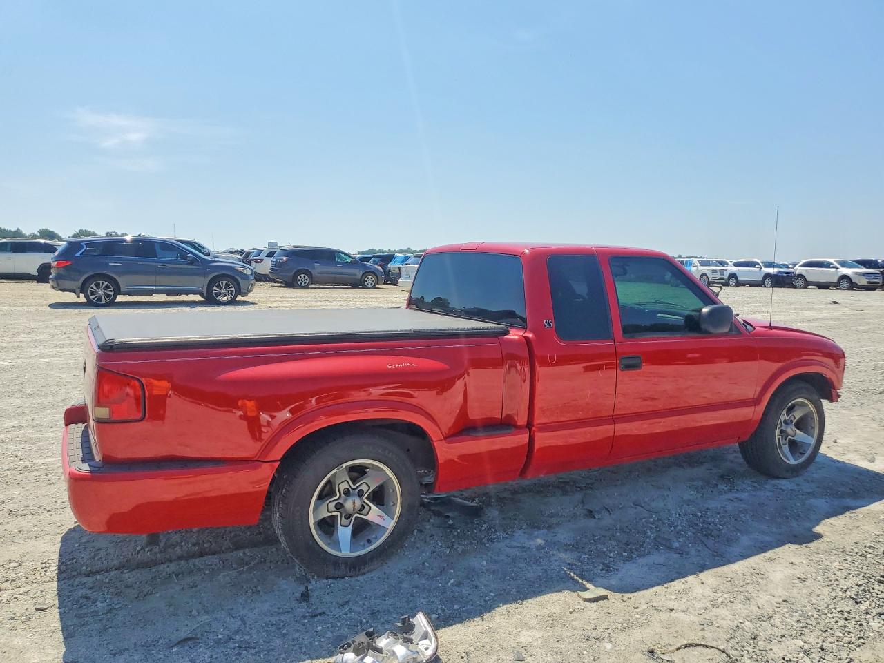 2002 Gmc Sonoma Red vin: 1GTCS19W828103580