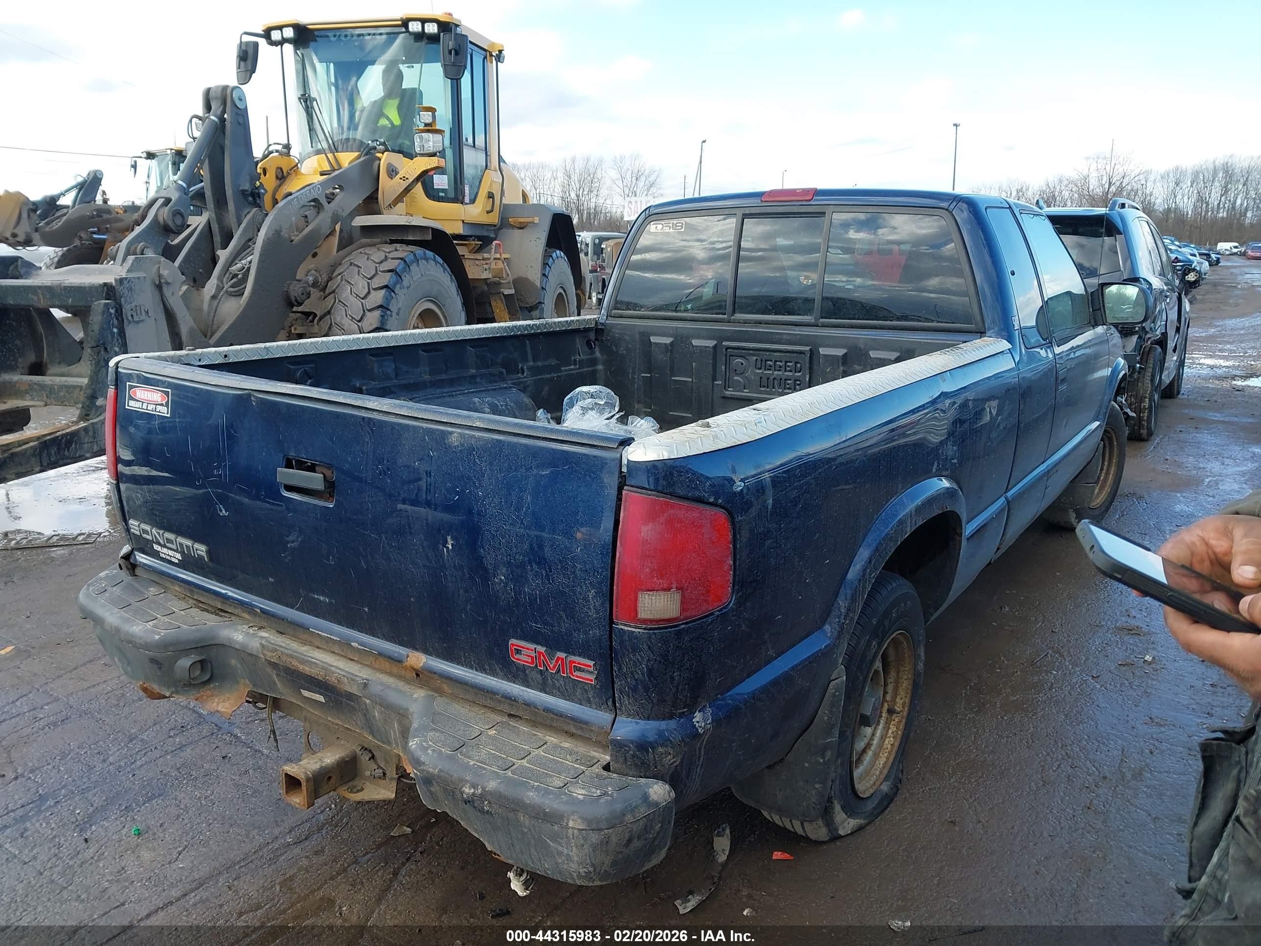 2000 Gmc Sonoma Sls Dark Blue vin: 1GTCS19W8Y8251656