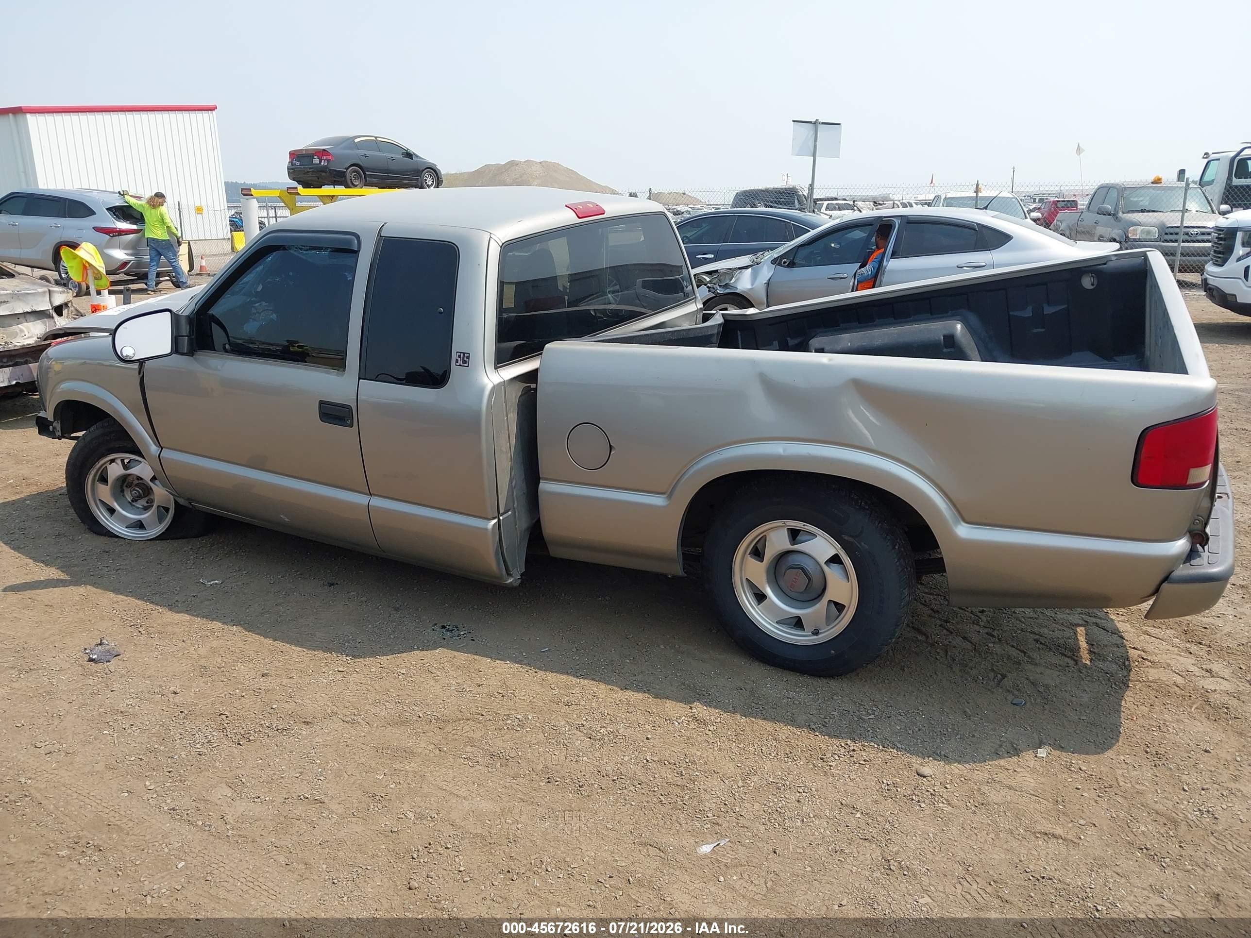 2001 Gmc Sonoma Sls Pewter vin: 1GTCS19W918234208