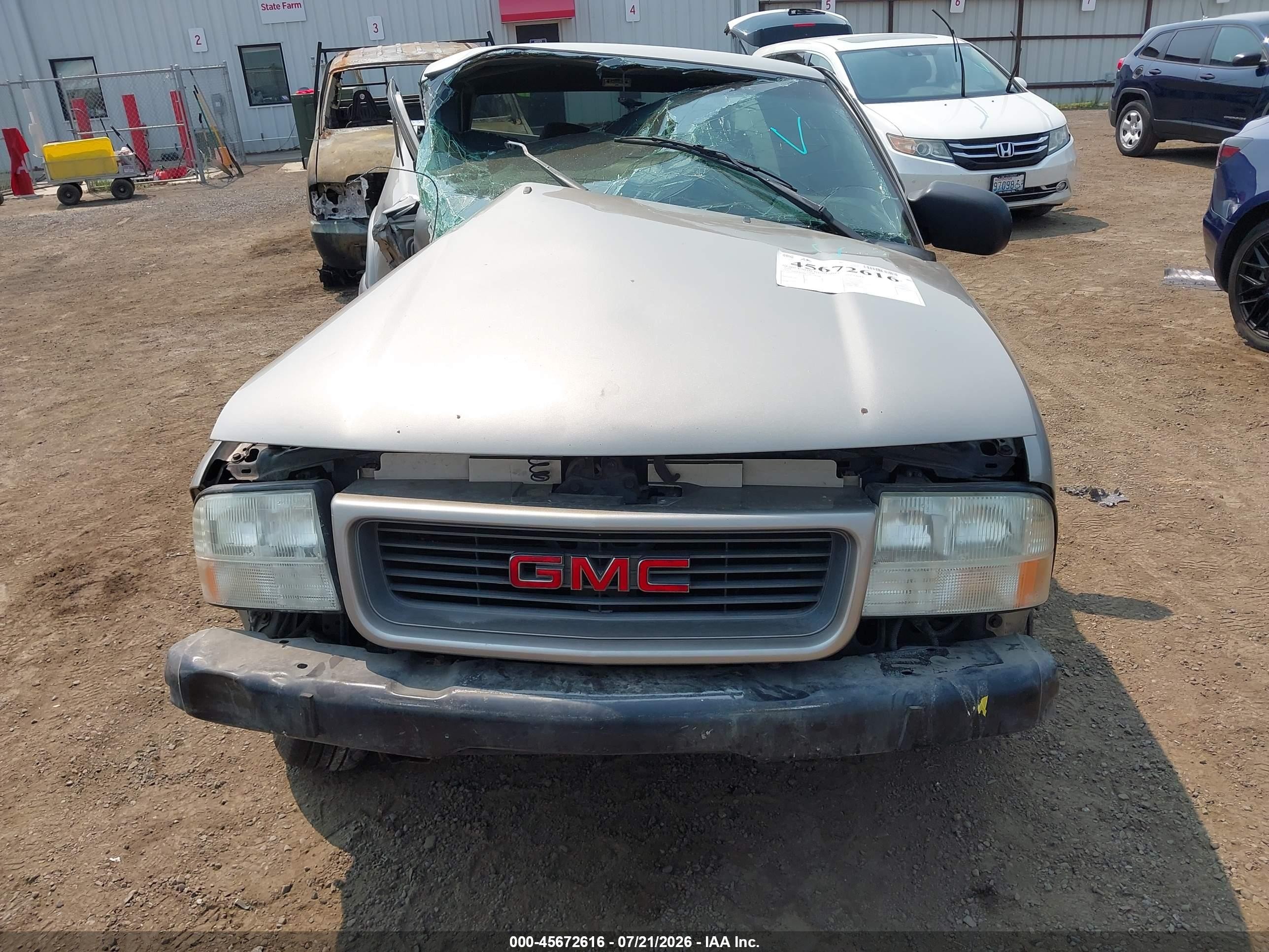 2001 Gmc Sonoma Sls Pewter vin: 1GTCS19W918234208