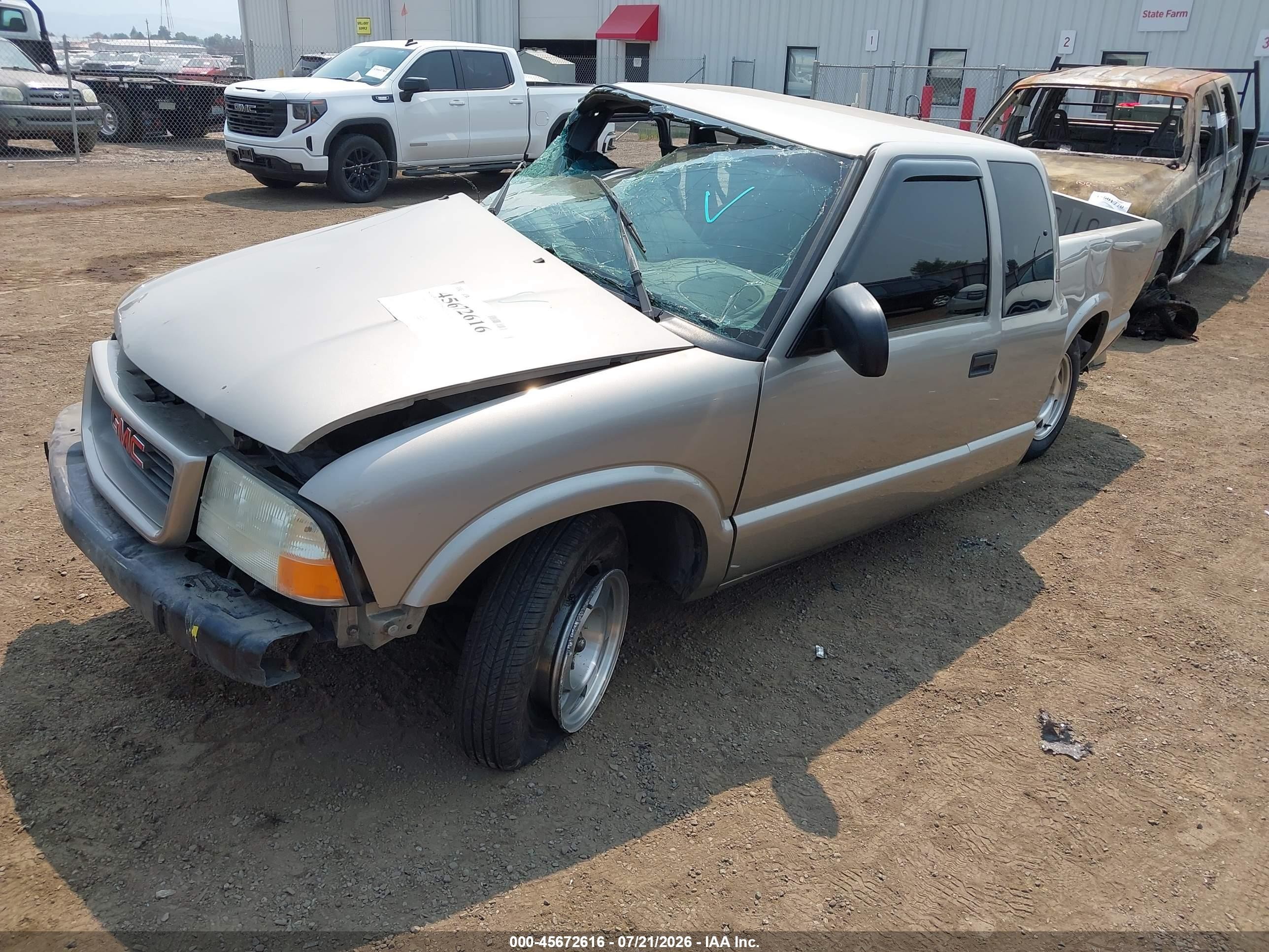 2001 Gmc Sonoma Sls Pewter vin: 1GTCS19W918234208
