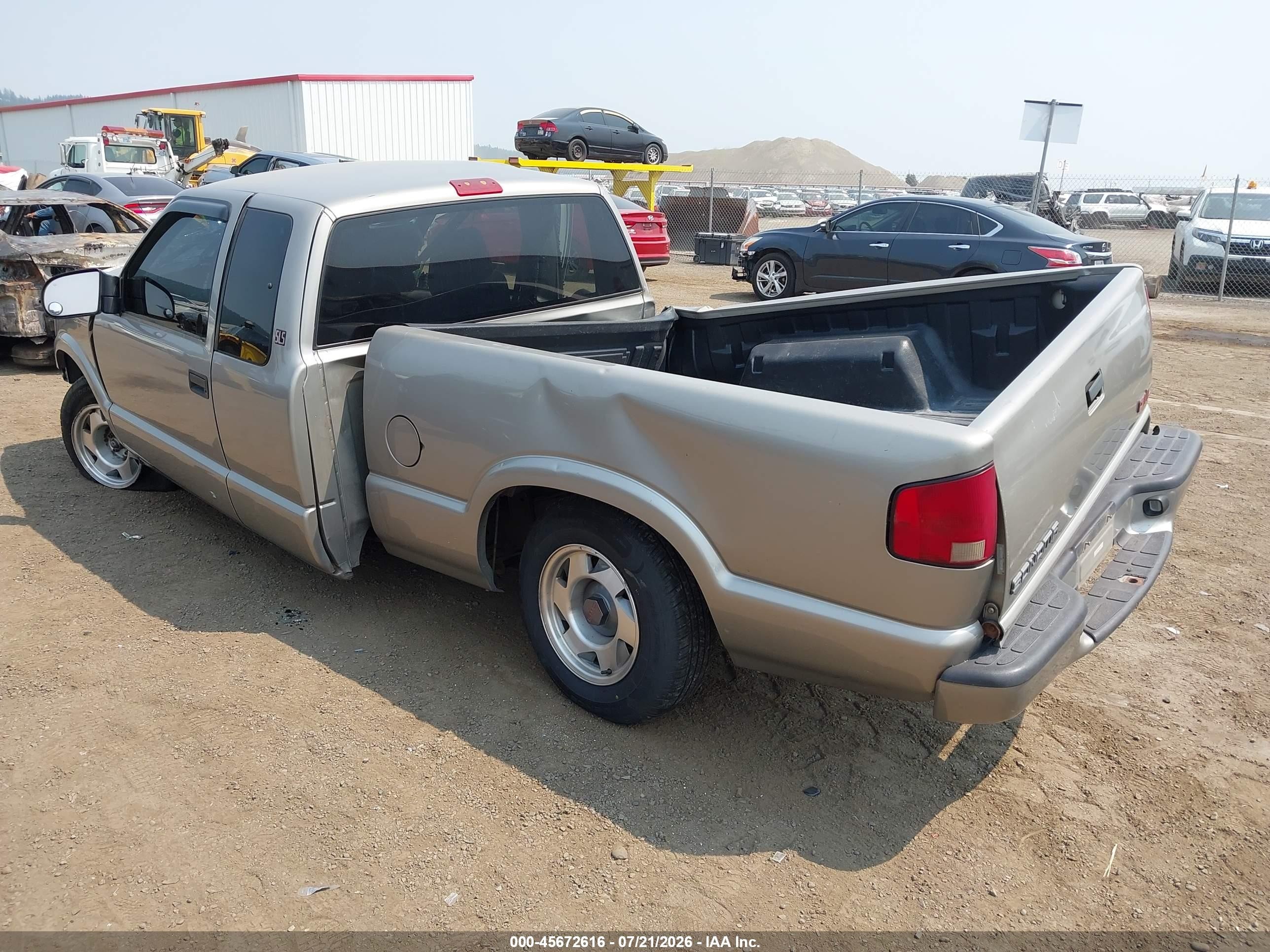 2001 Gmc Sonoma Sls Pewter vin: 1GTCS19W918234208