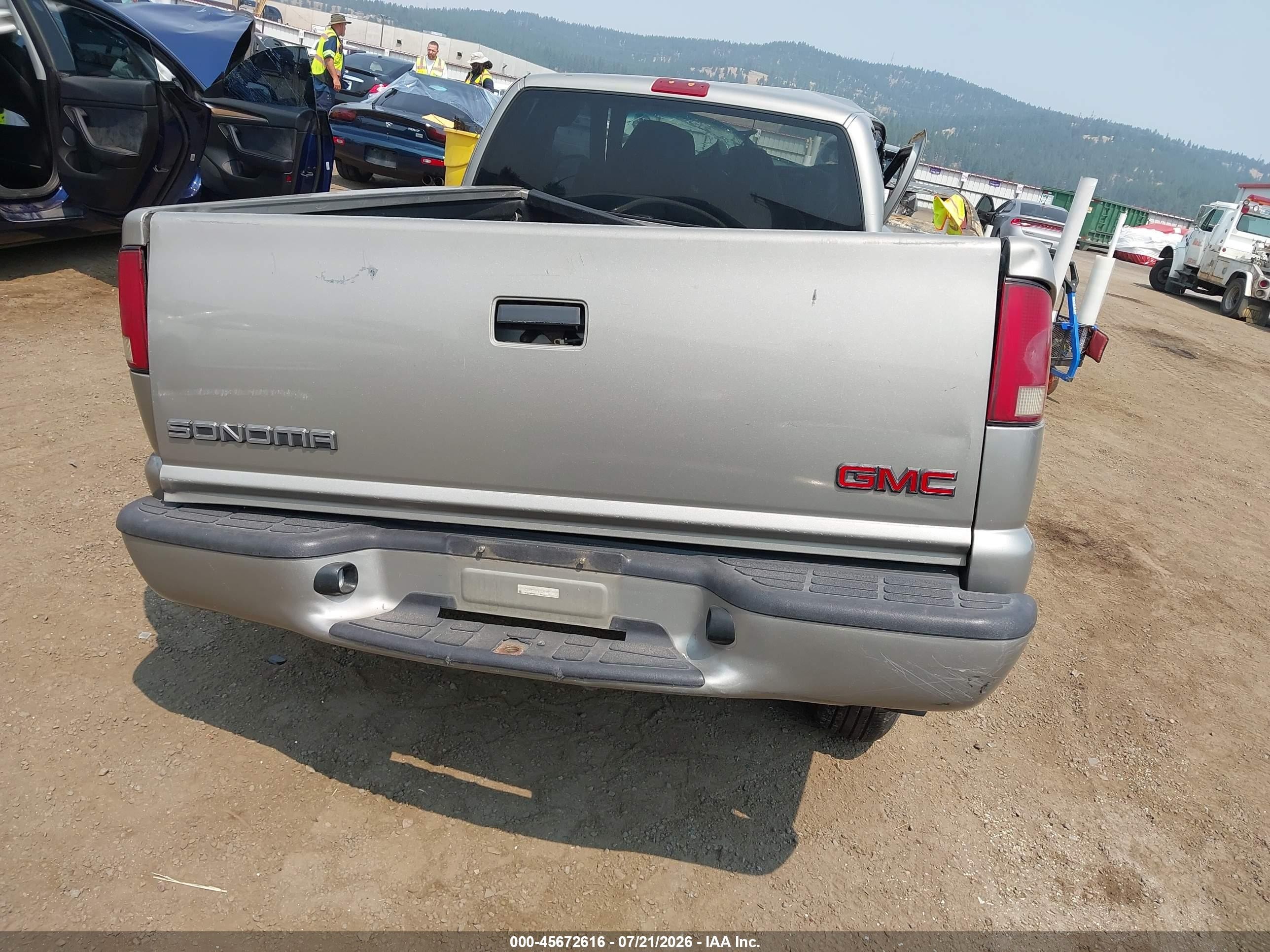 2001 Gmc Sonoma Sls Pewter vin: 1GTCS19W918234208
