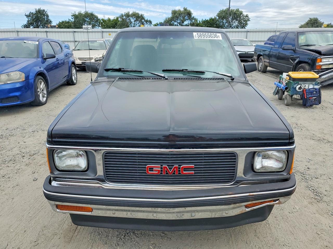 1993 Gmc Sonoma Black vin: 1GTCS19W9P0516002